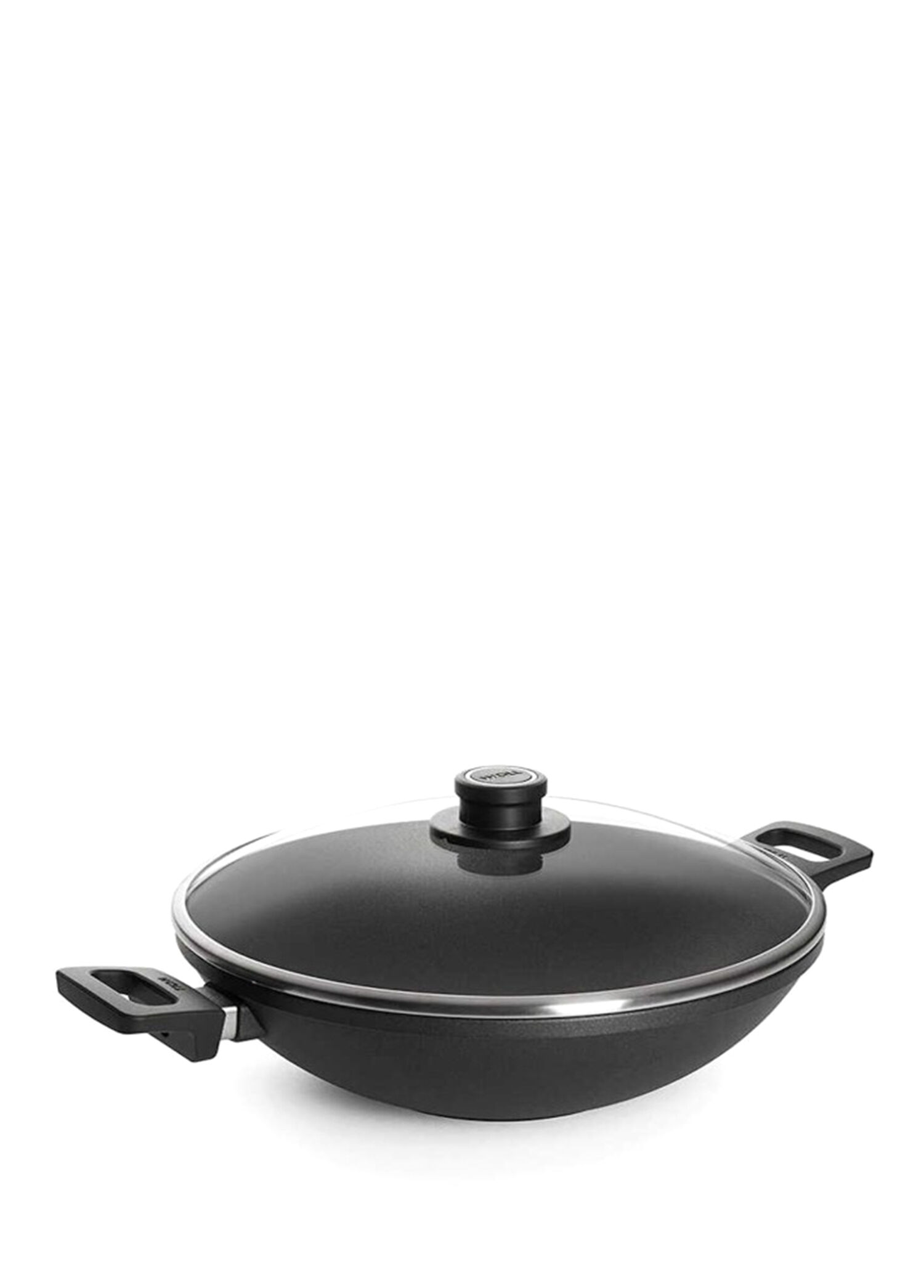 Woll Nowo Siyah Titanium İndüksiyon Uyumlu Wok Tava 32 cm