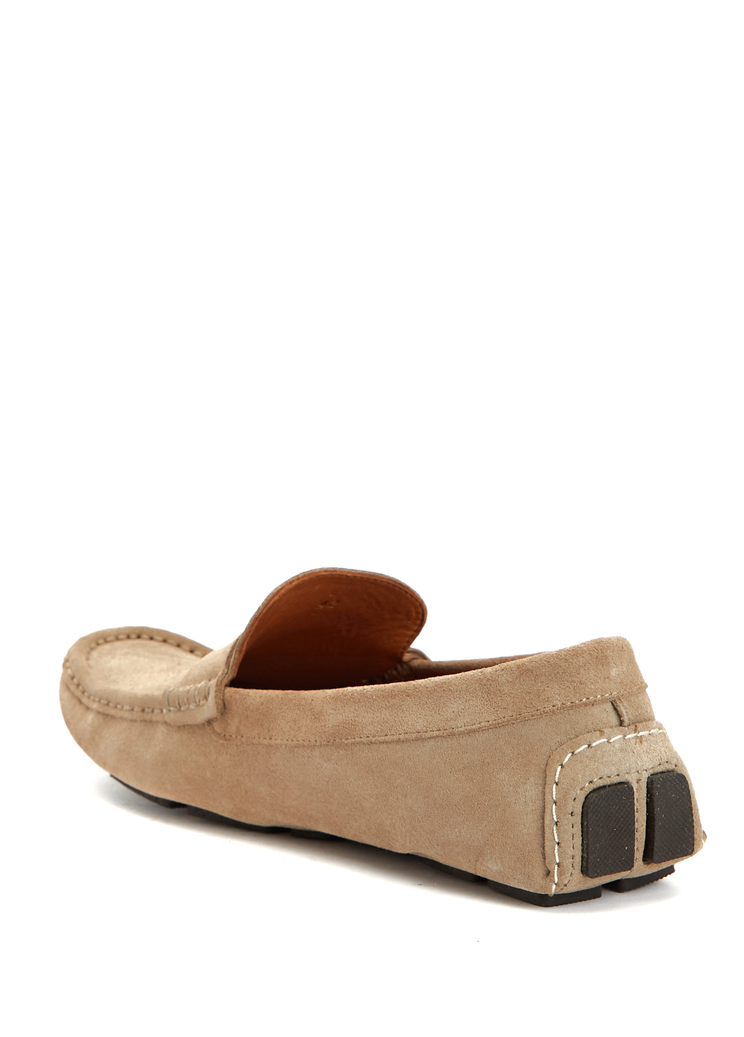 Bej Erkek Süet Loafer_2