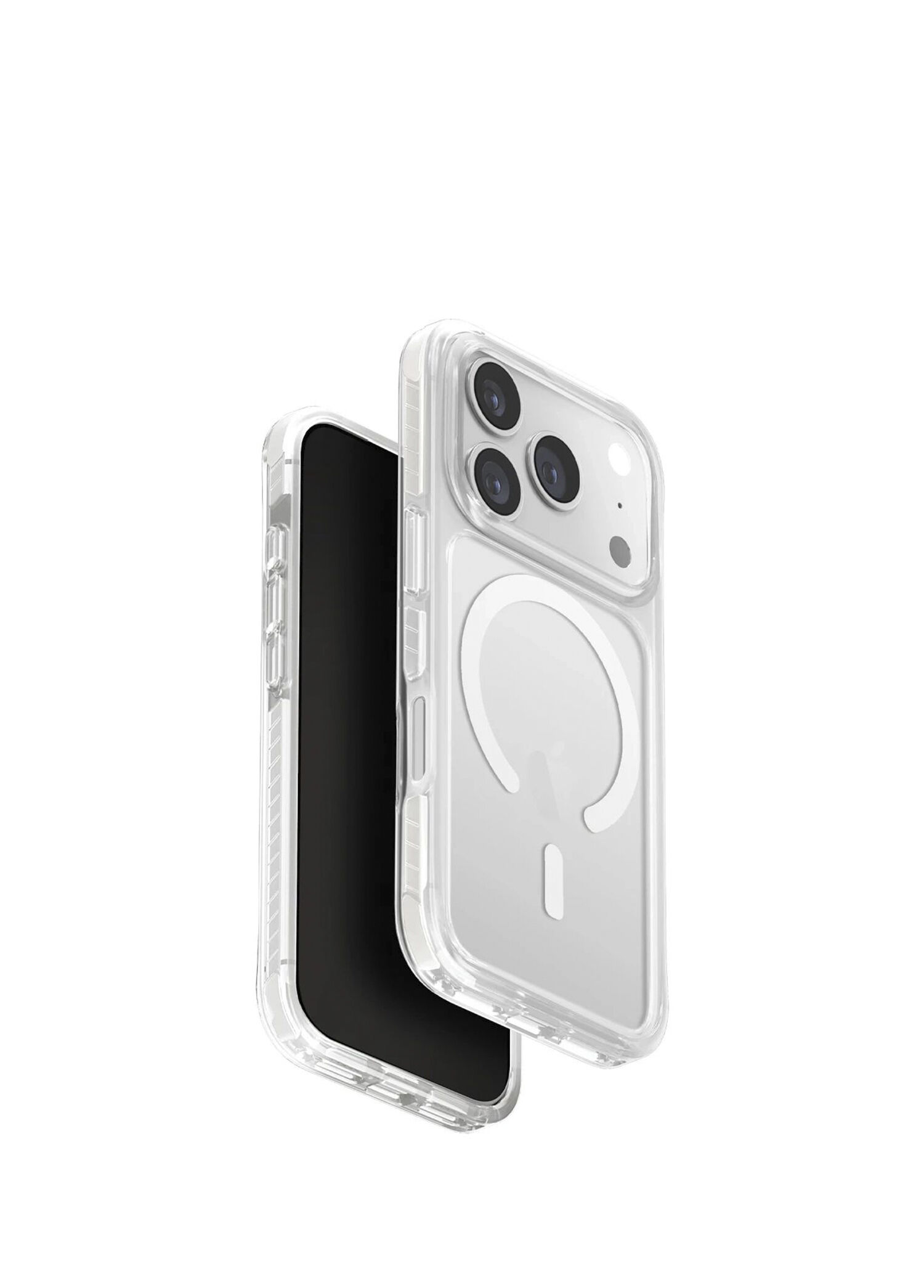 Combat iPhone 17 Pro MagSafe Uyumlu Beyaz Telefon Kılıfı