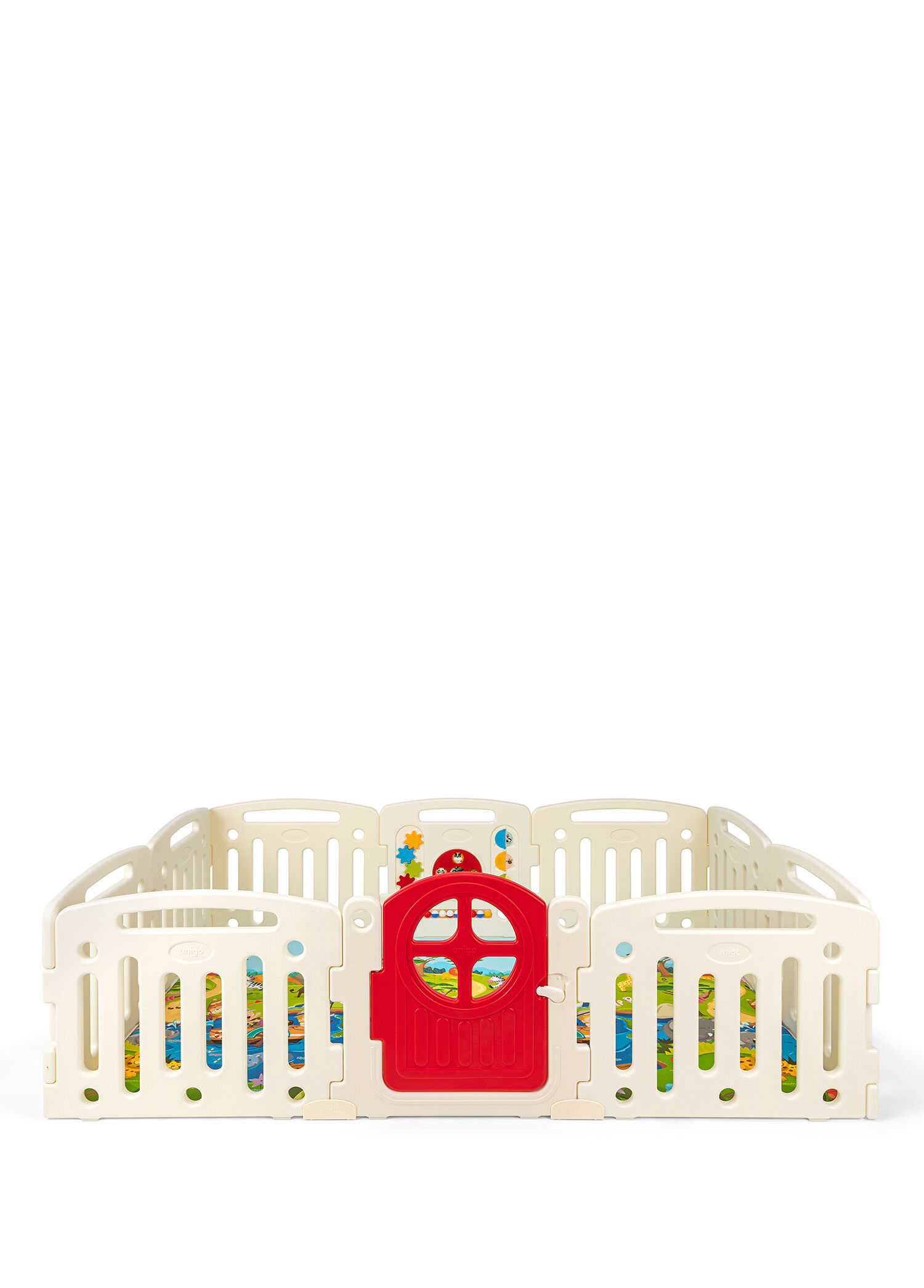 Kırmızı Kapılı Bebek Oyun Çiti 230 x 140 cm