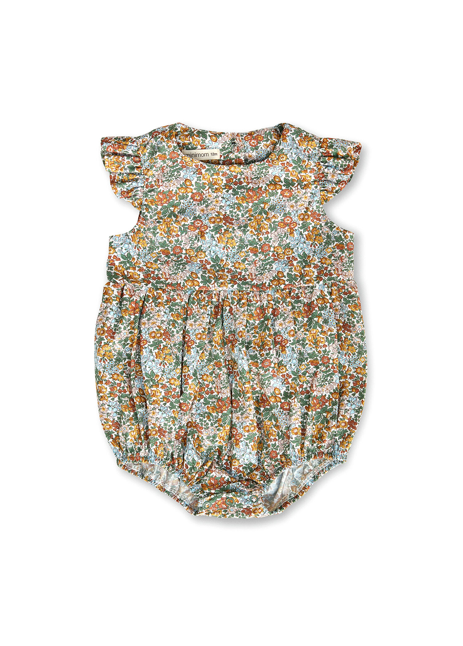 Noa Penstemon Liberty London Kumaş Kolsuz Kız Çocuk Tulum