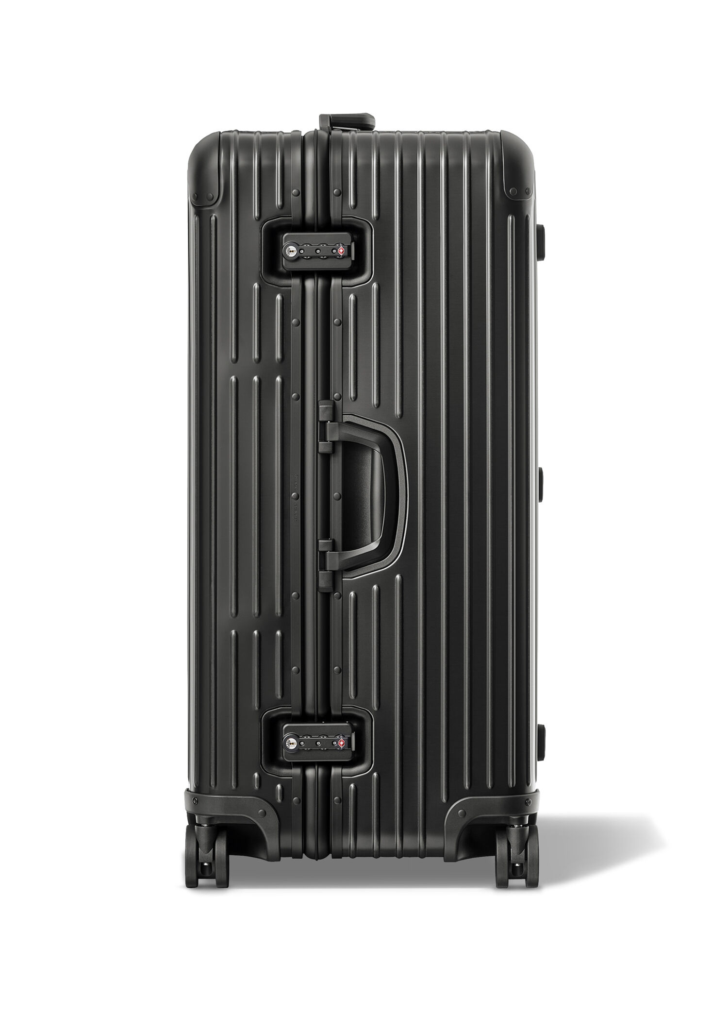 Black Rimowa Black Men Original Trunk Plus Black Suitcase 1602582