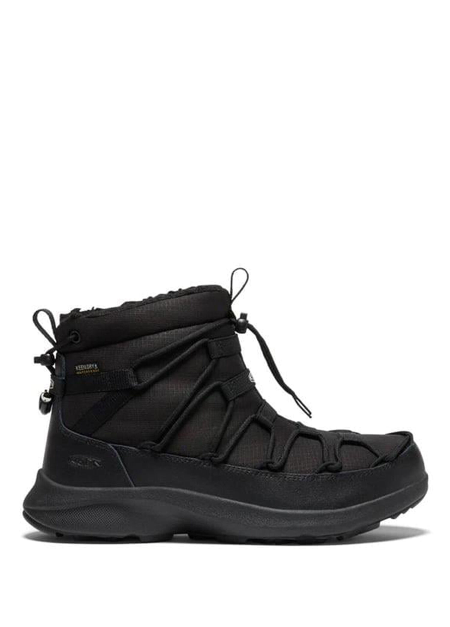 Uneek Snk II Triple Black Su Geçirmez Kadın Chukka Bot