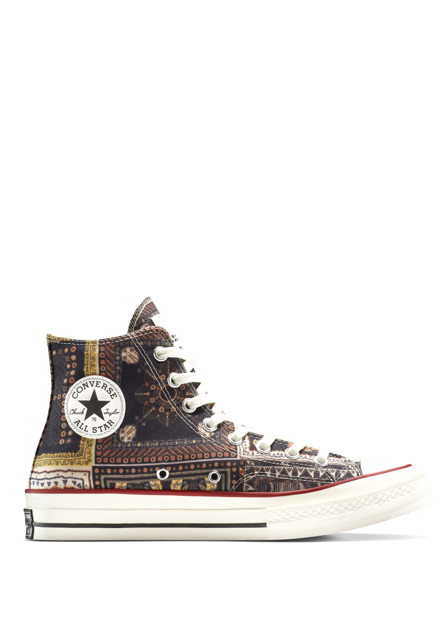 yu Converse - X Isabel Marant Chuck 70 Erkek Kanvas Sneaker - Siyah