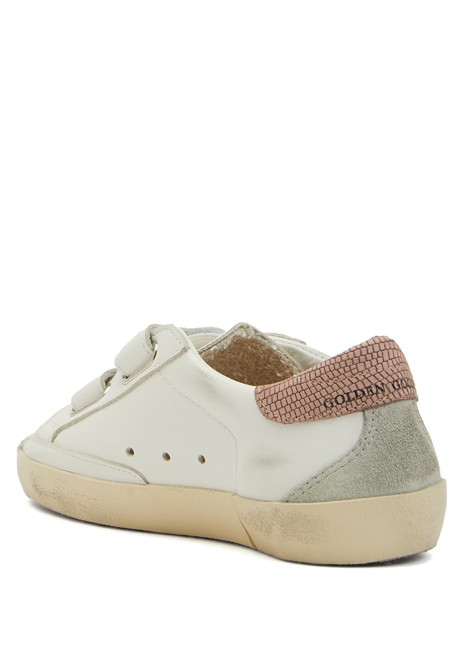 Golden Goose Super-Star Girl's Leather Sneakers