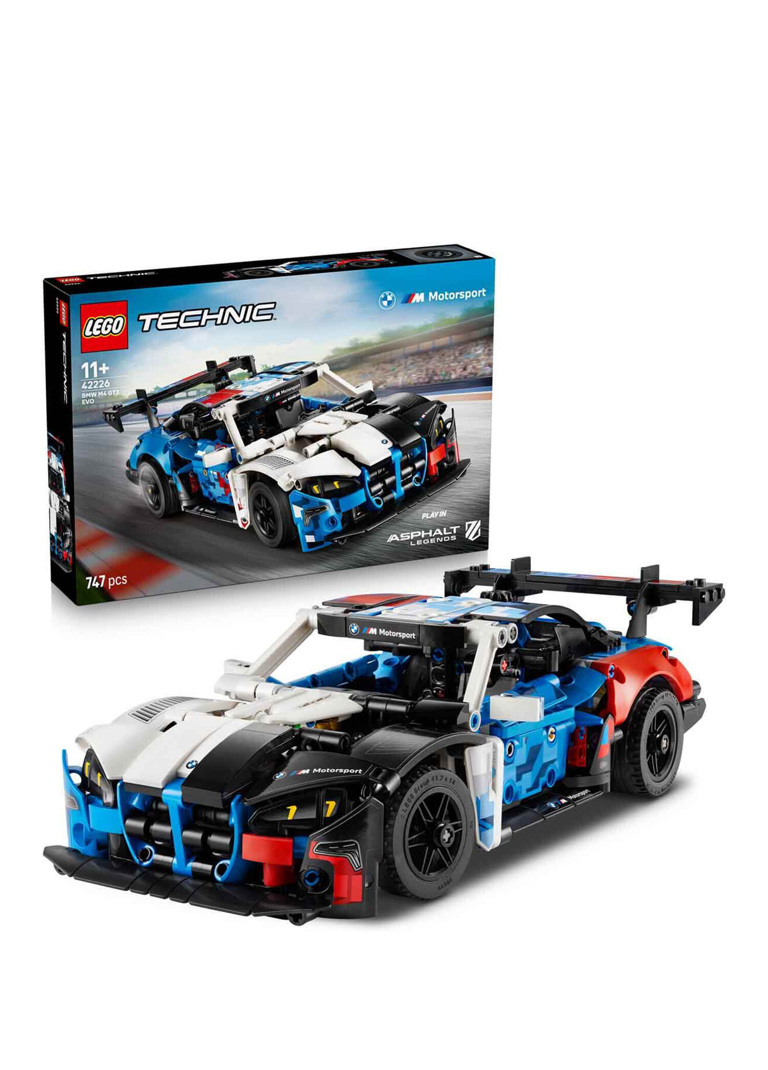 Technic BMW M4 GT3 EVO Yarış Arabası 747 Parça 11+ Yaş Yapı Oyuncağı 42226
