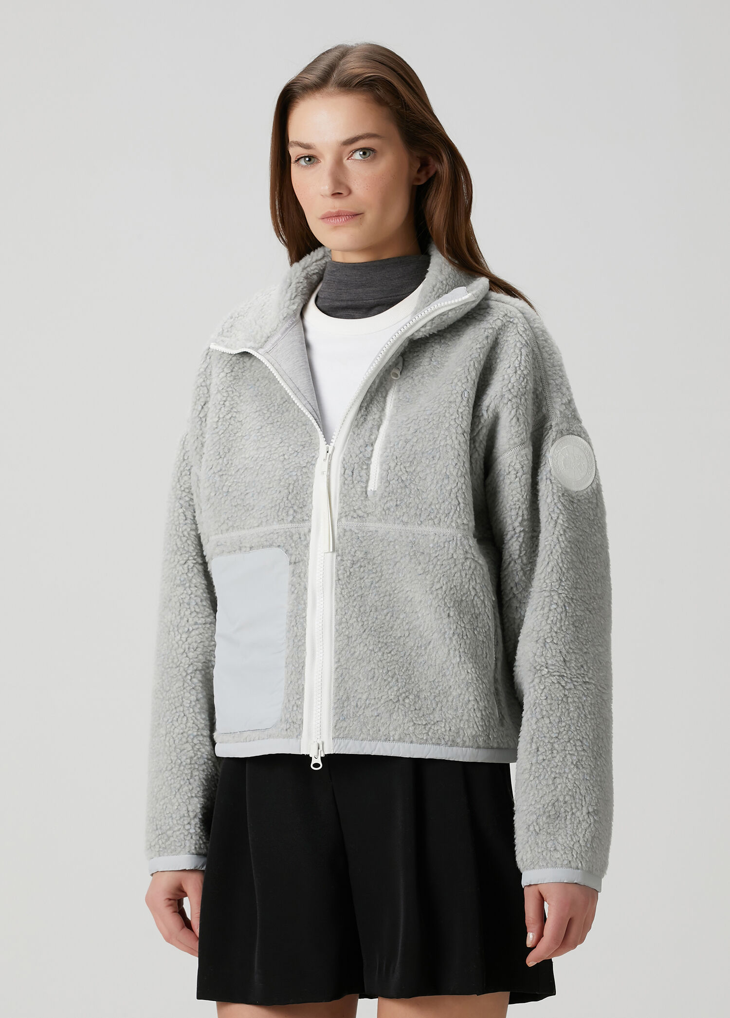 Simcoe Gri Polar Ceket