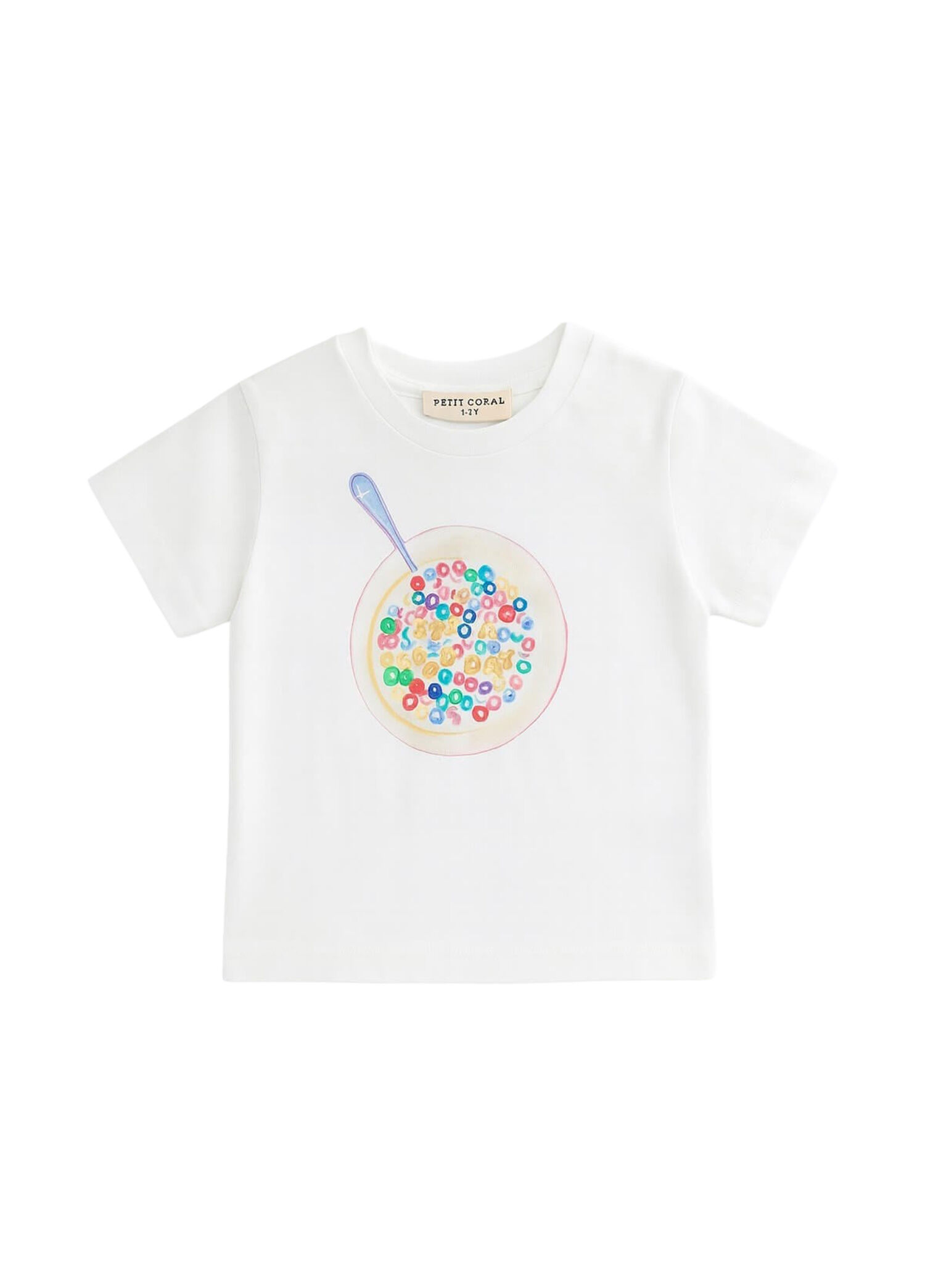 It's Good Day Baskılı Beyaz Kısa Kollu Unisex Çocuk T-shirt