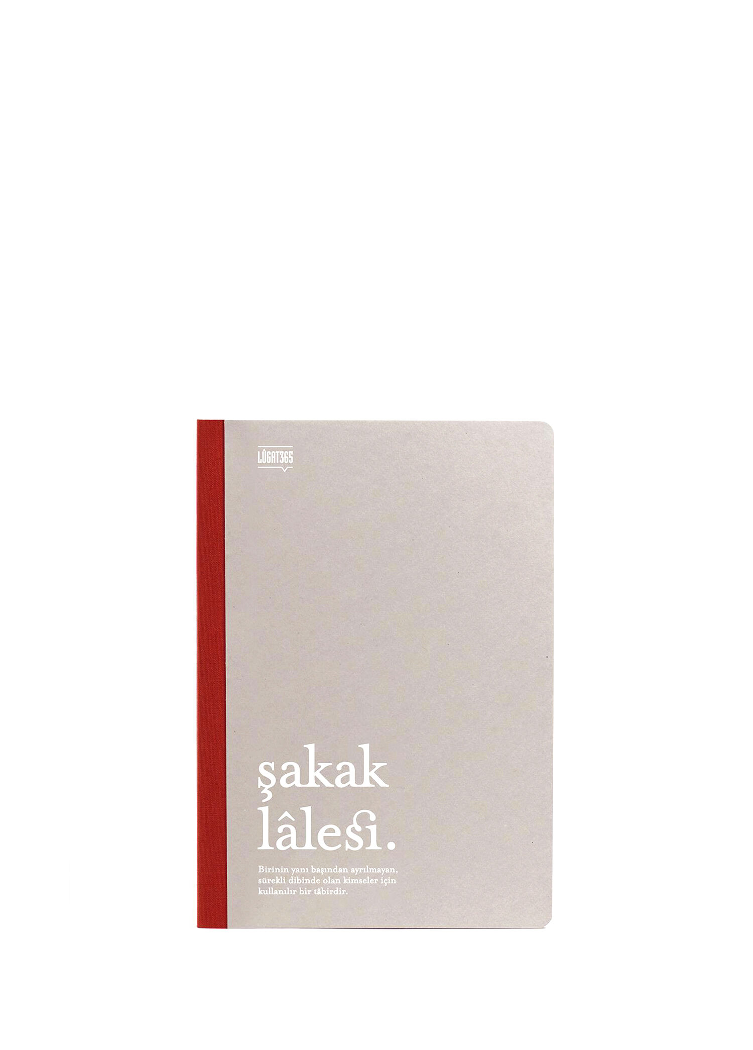 Lugat365 x Karatis Şakak Lalesi 64 Yaprak Çizgili Defter