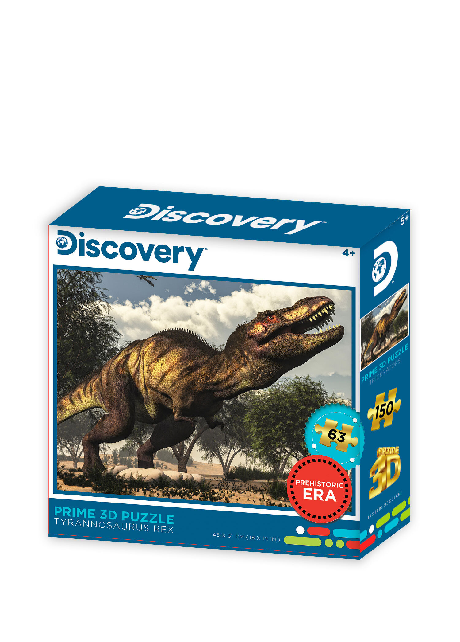 Discovery Tyrannosaurus Rex 63 Parça 3D Puzzle
