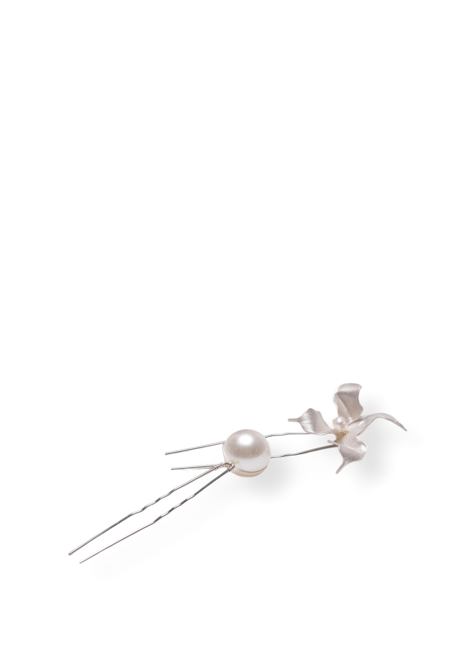 Tina Pin Set İvory İncili Kadın Toka Seti