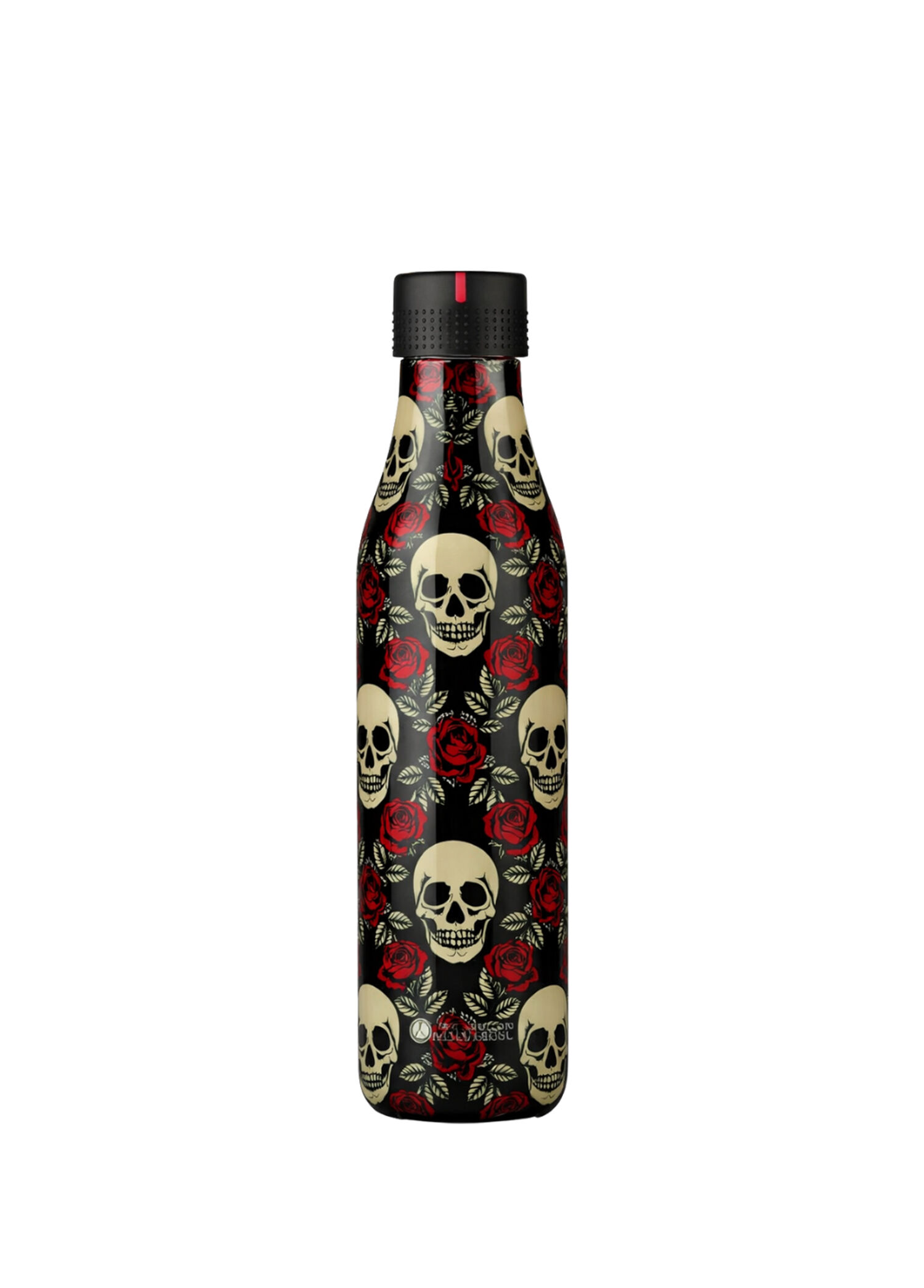 P Les Artistes Paris Rose And Skull Renkli Celik Termos 500 Ml