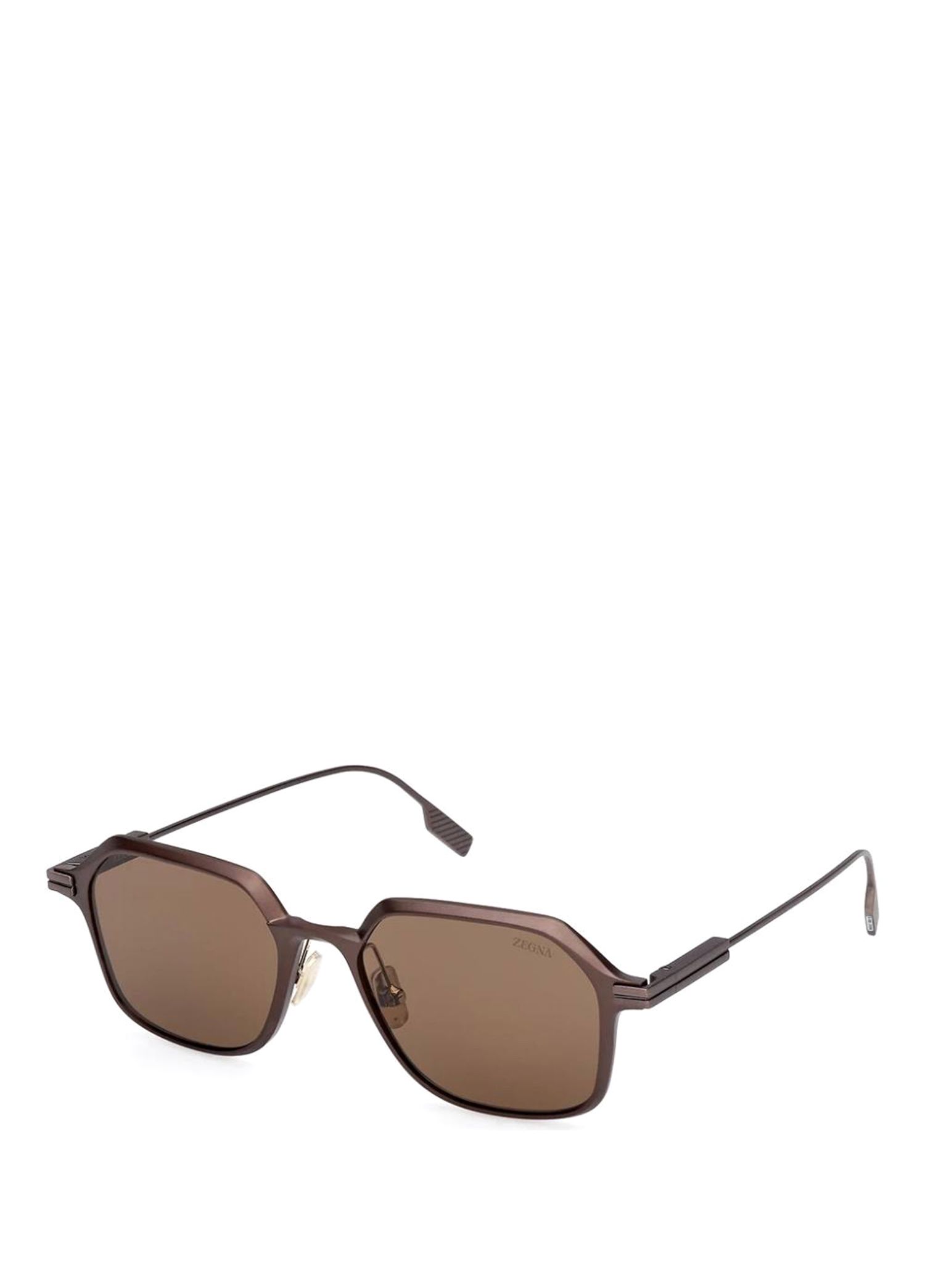 Ermenegildo Zegna Kahverengi Erkek EZ 0274/S 49E Kahverengi Erkek