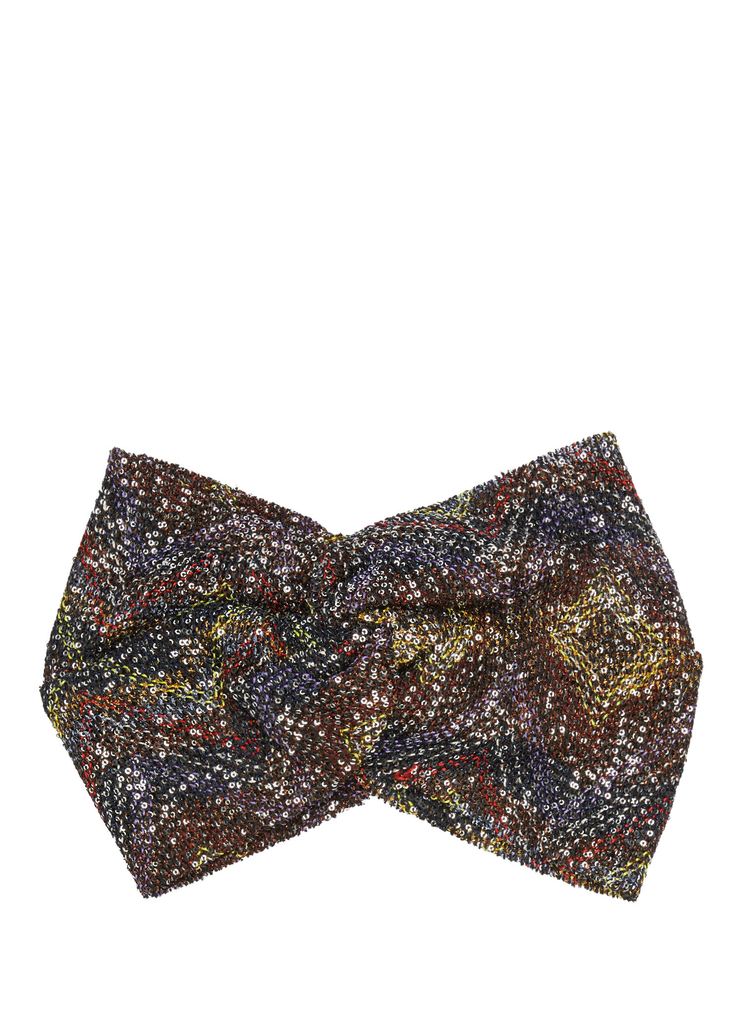 Colorblocked Kadın Bandana
