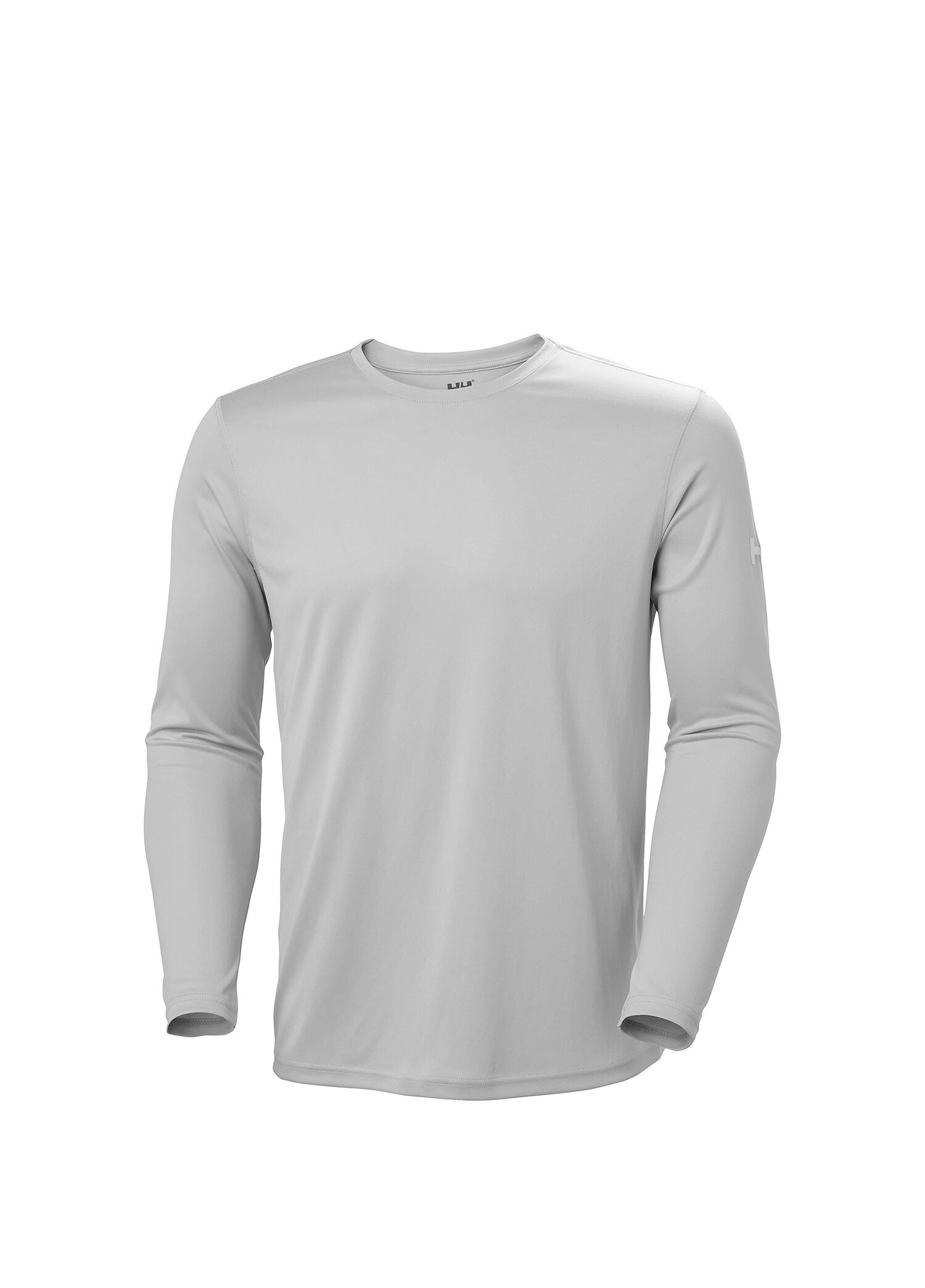 Tech Crew LS 2.0 Grey Fog UV Korumalı Uzun Kollu Erkek Spor T-shirt