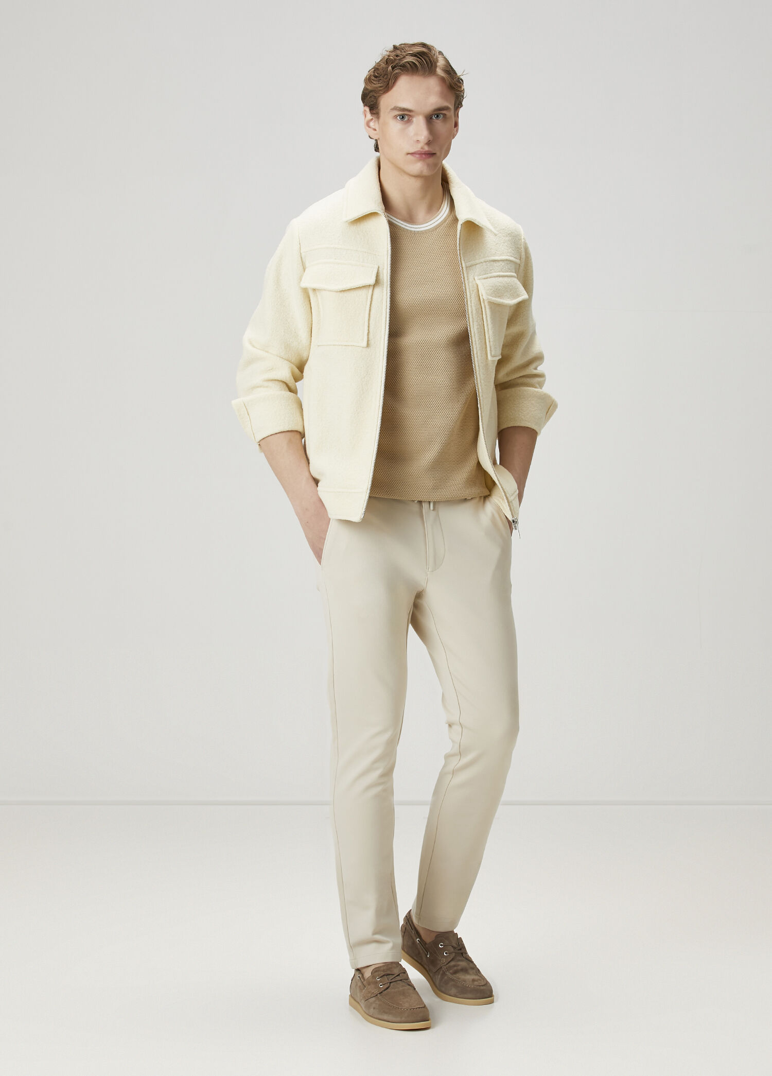 Bej Chino Pantolon
