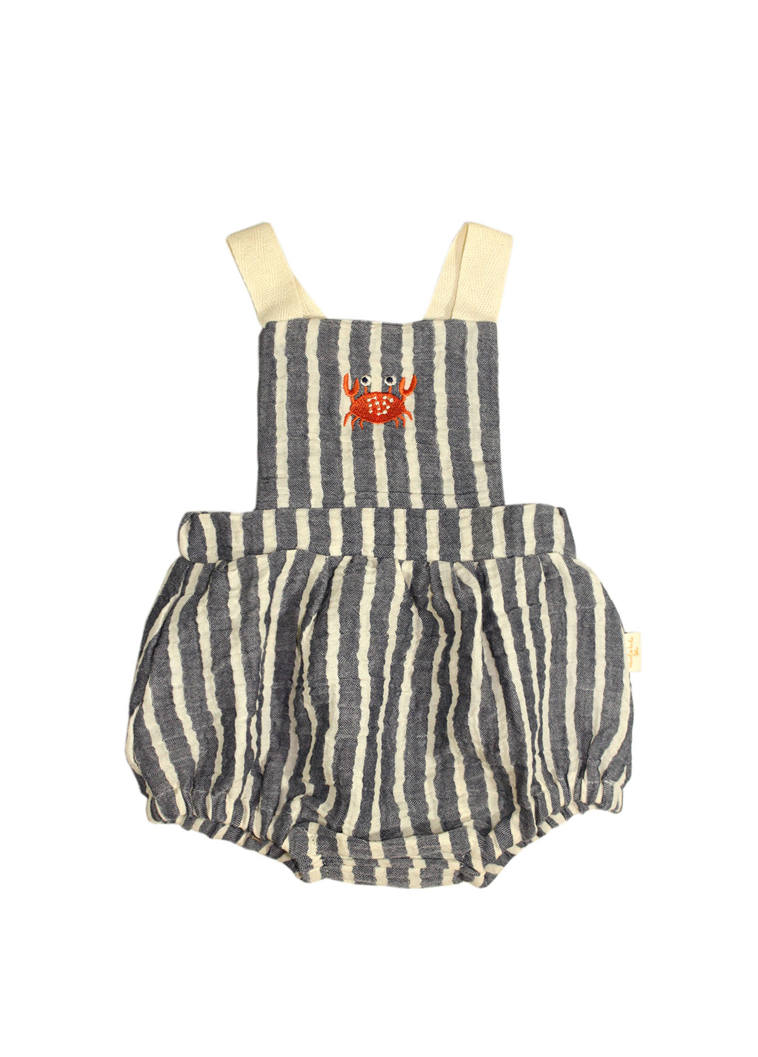 Müslin Lacivert Unisex Bebek Salopet