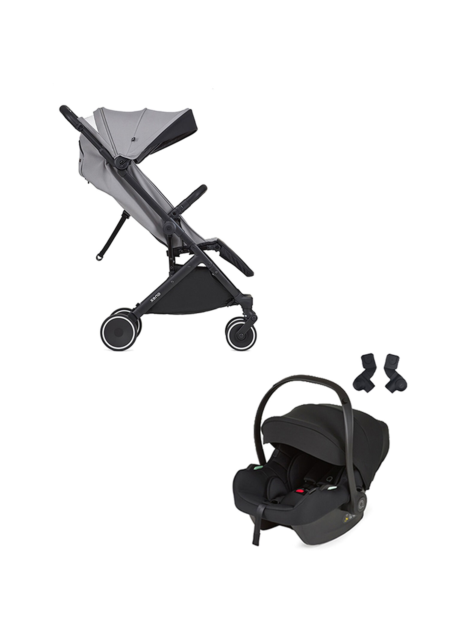 Air-X Twist Oto Koltuğu ve Tek Elle Katlanan Seyahat Sistem Bebek Arabası