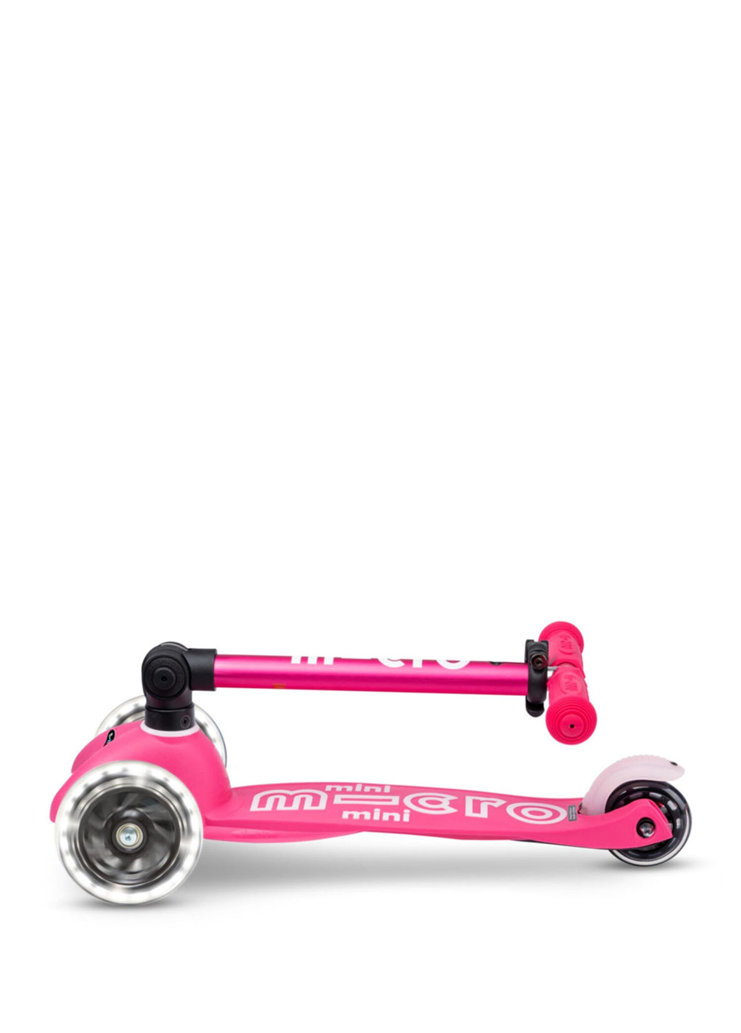 Micro - Mini Deluxe Işıklı Katlanabilir 3 Tekerlekli 2-5 Yaş Mini