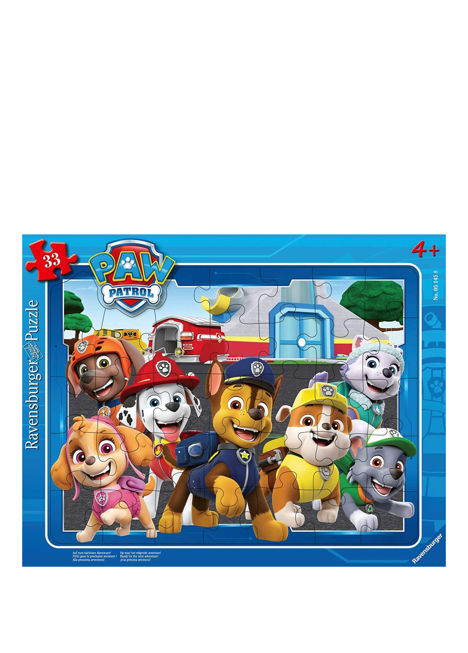 Paw Patrol Çerçeveli 33 Parça Çocuk Puzzle 051458