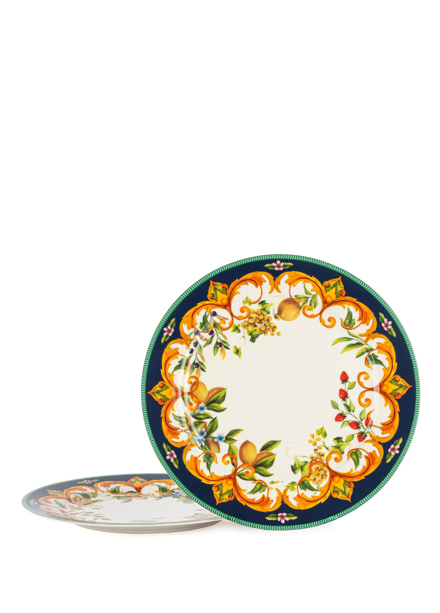 Mikasa Moor - Capri Flora Renkli Desenli Porselen 2'li Servis