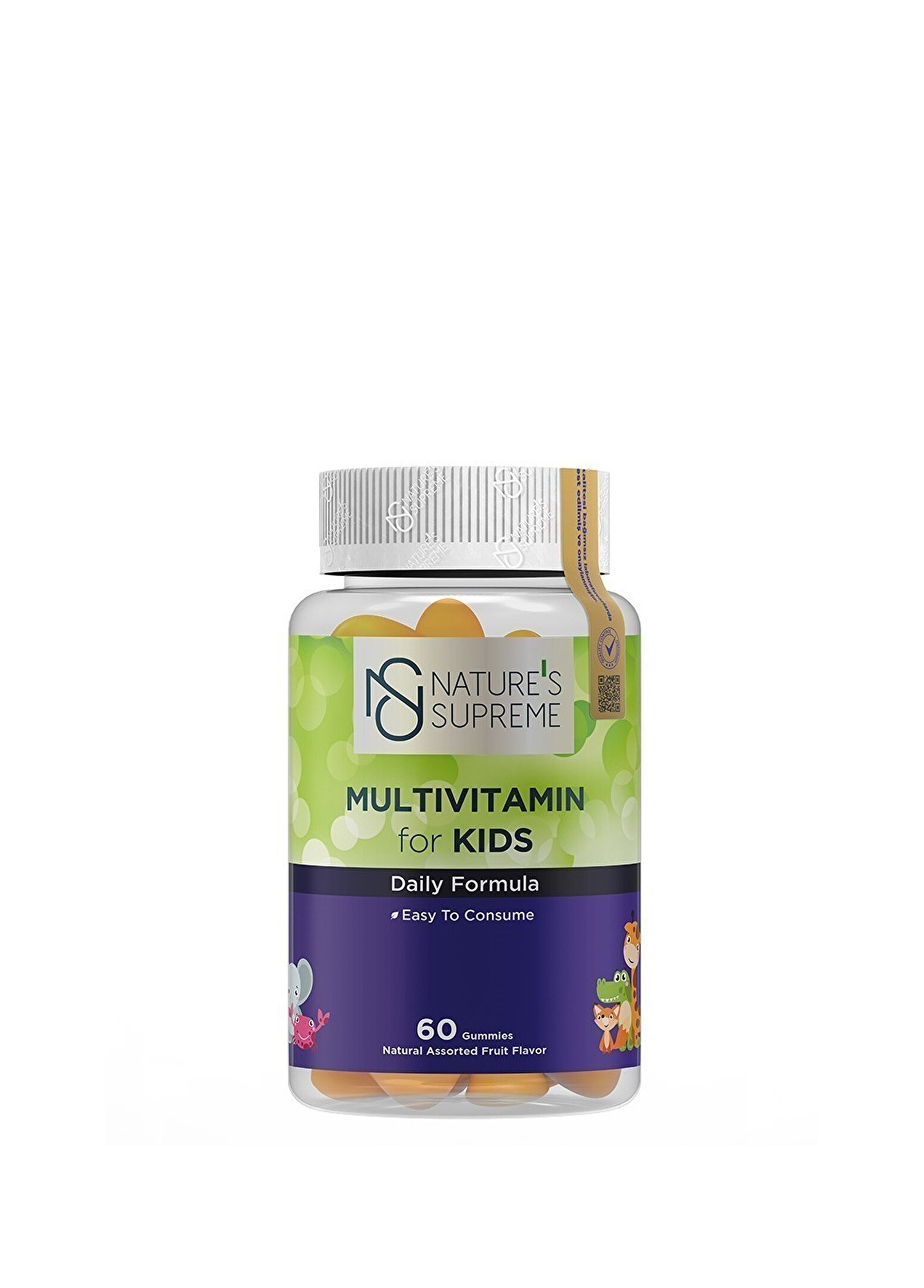 Gummies Multivitamin for Kids 60 Çiğnenebilir Form