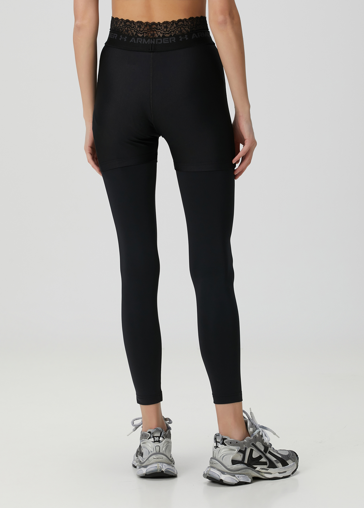 ボトムスその他 BALENCIAGA SS25 Leggings x under ArmourR (826073TRVY3 1070) Balenciaga - x Under Armour Black Leggings