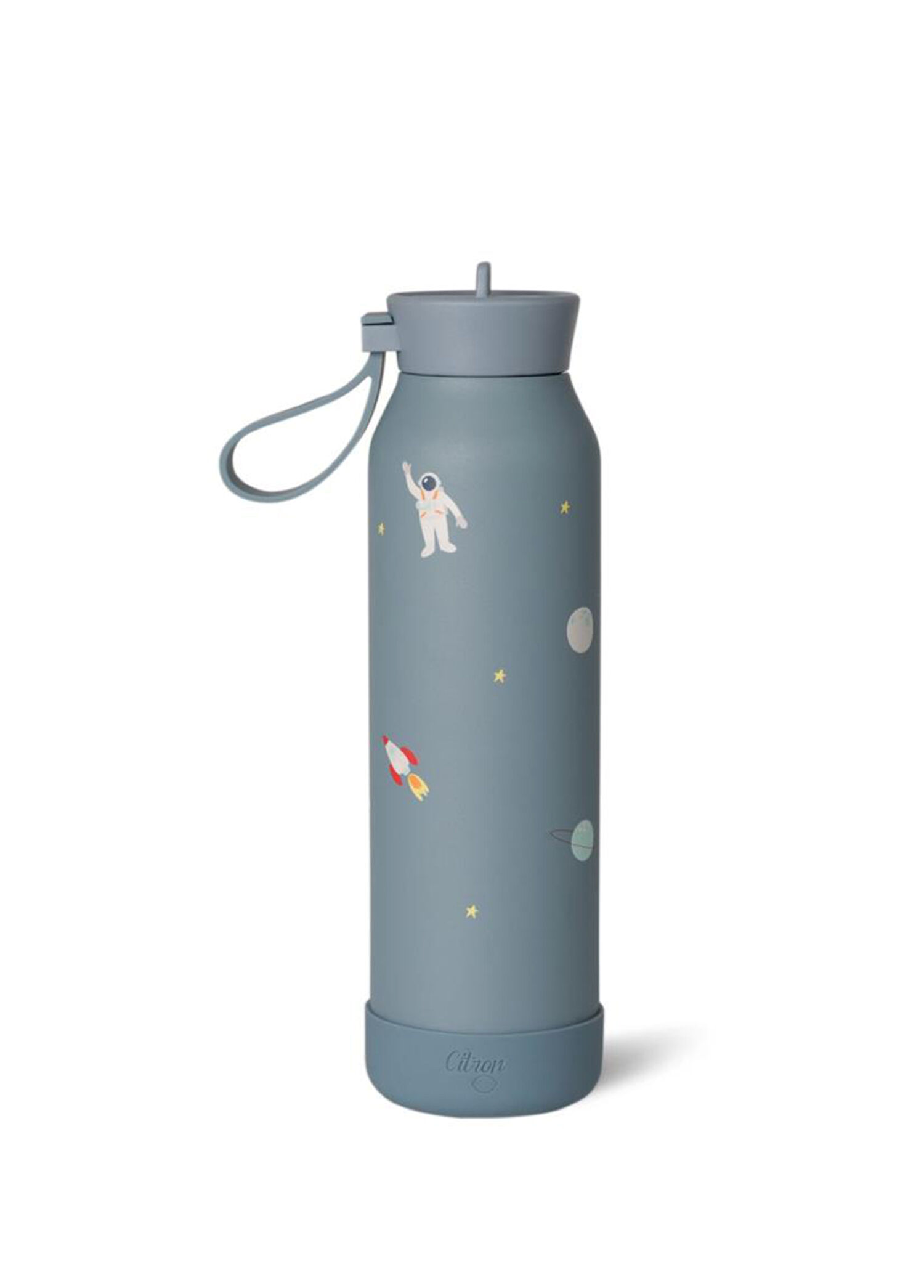 Spaceship Mavi 3 Katmanlı Paslanmaz Çelik Termos Seti 500 ml