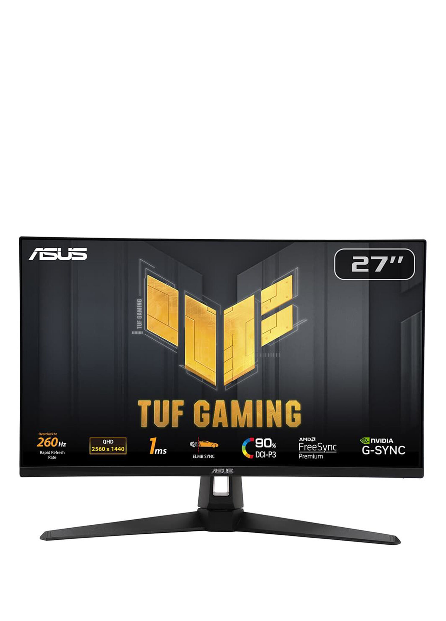 TUF 27'' 260 Hz 1ms 2K WQHD Adaptive Sync Fast IPS Gaming Monitör VG27AQM1A