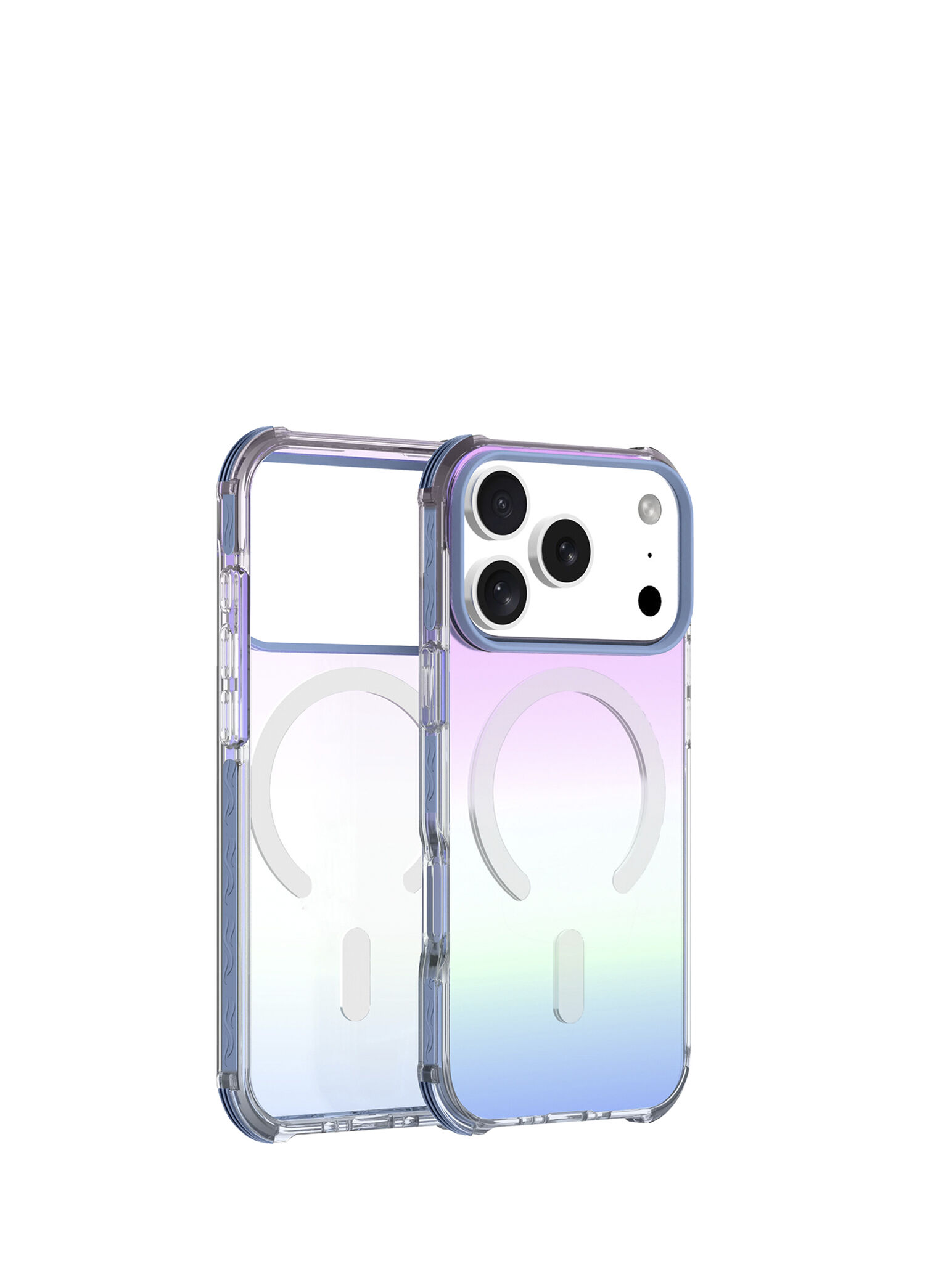 Radiant X iPhone 17 Pro Magsafe Uyumlu Blue Telefon Kılıfı