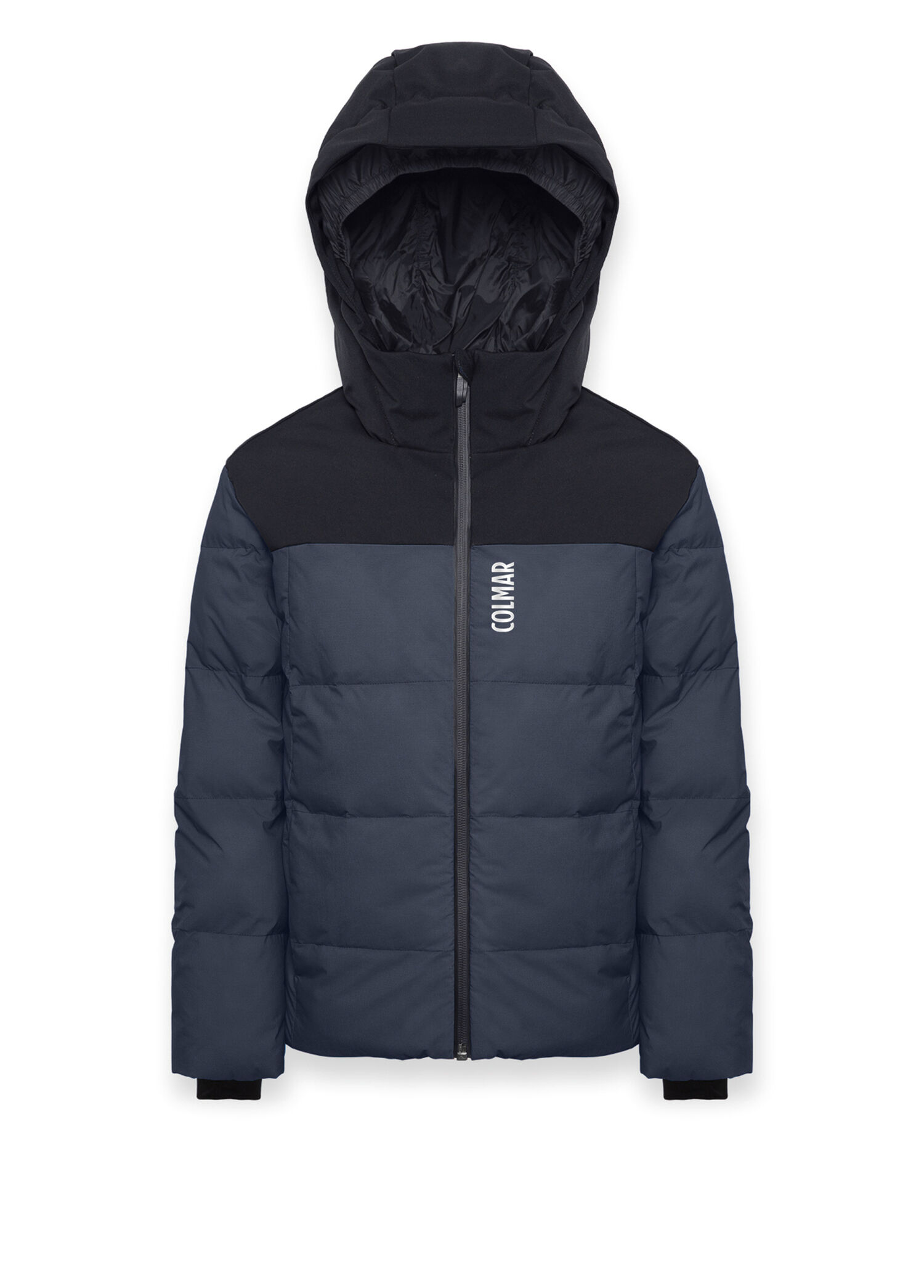 Jump Navy Black Kapüşonlu Erkek Çocuk Kayak Montu