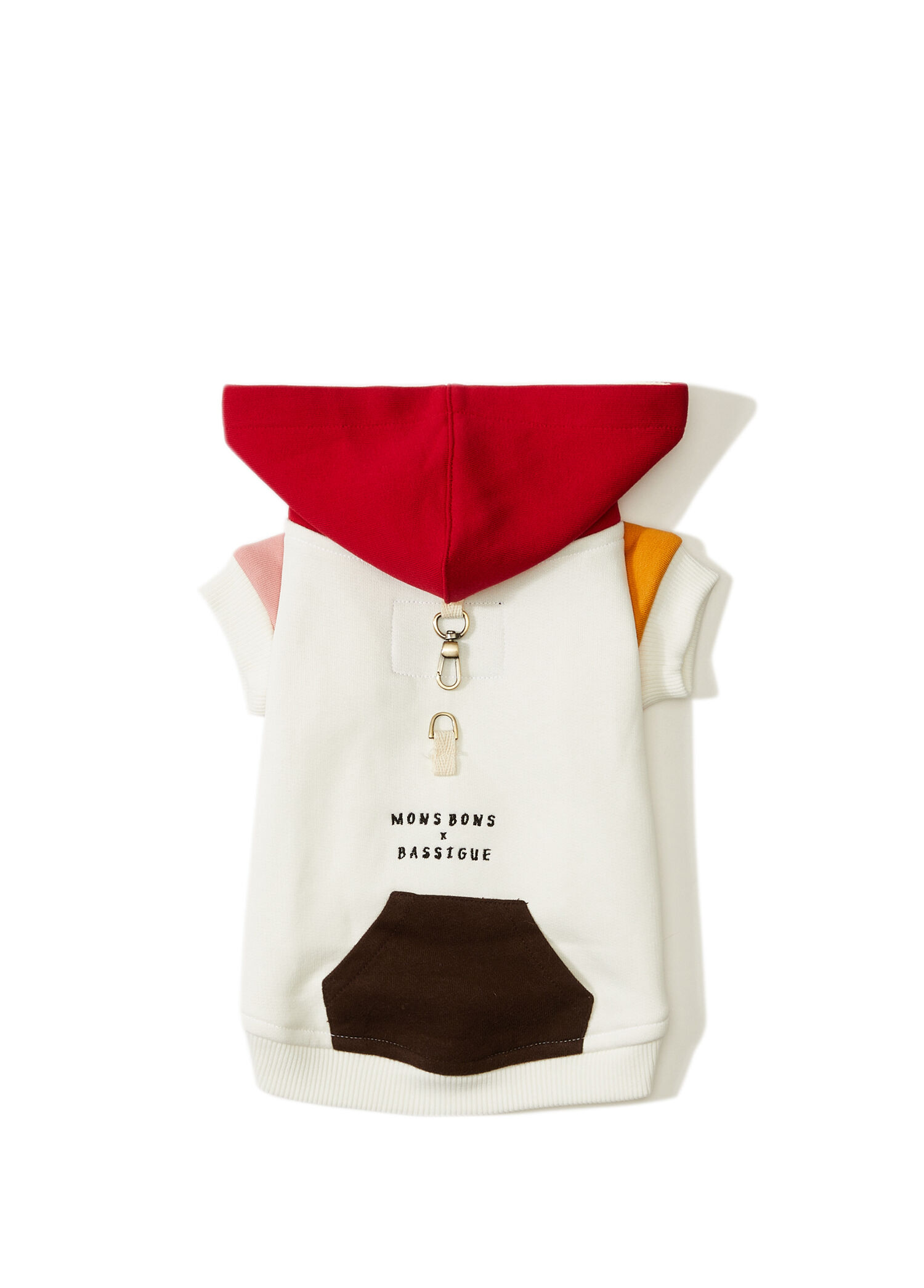 Mons Bons x Bassigue Kırmızı Block Köpek Sweatshirt