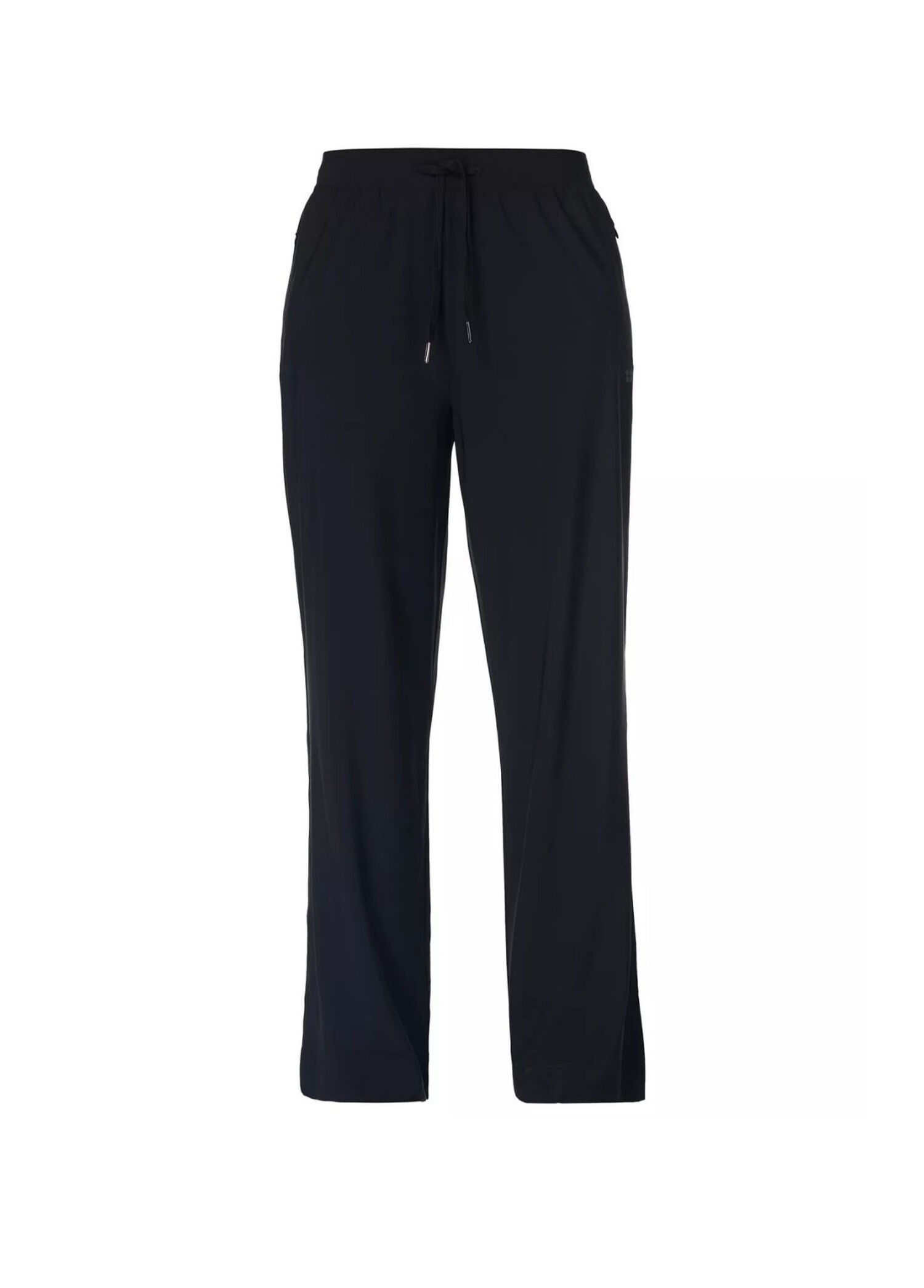 Explorer Wide Leg 30 Trouser Siyah Kadın Spor Pantolon