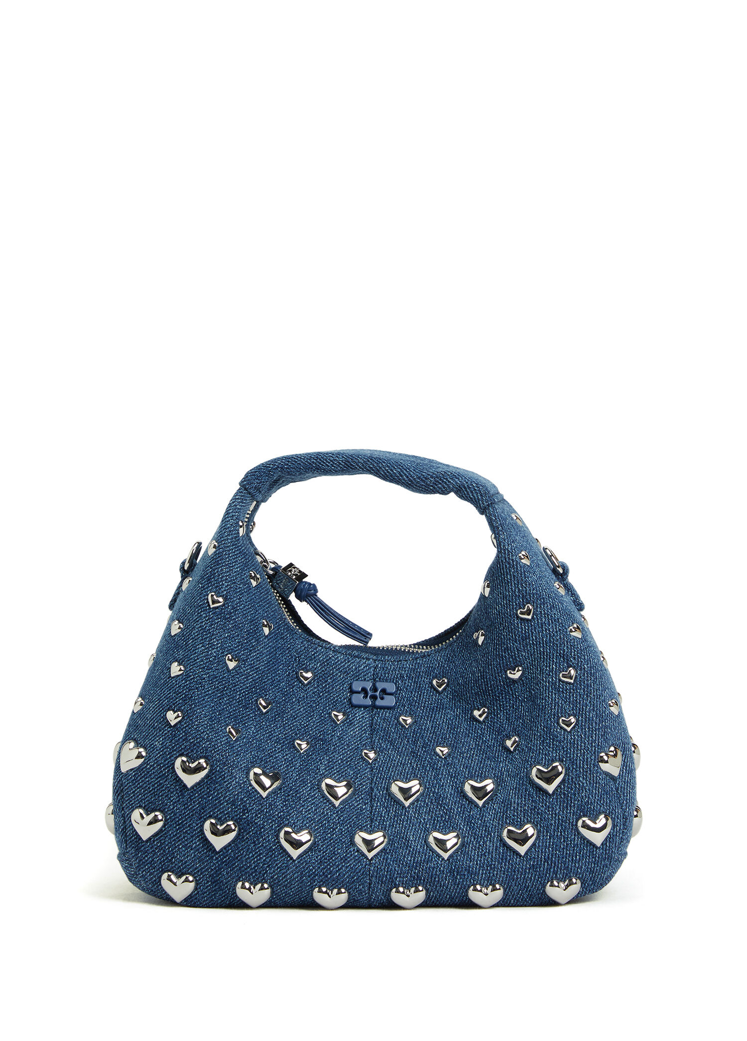 Silver Mavi Kalpli Troklu Kadın Denim Hobo