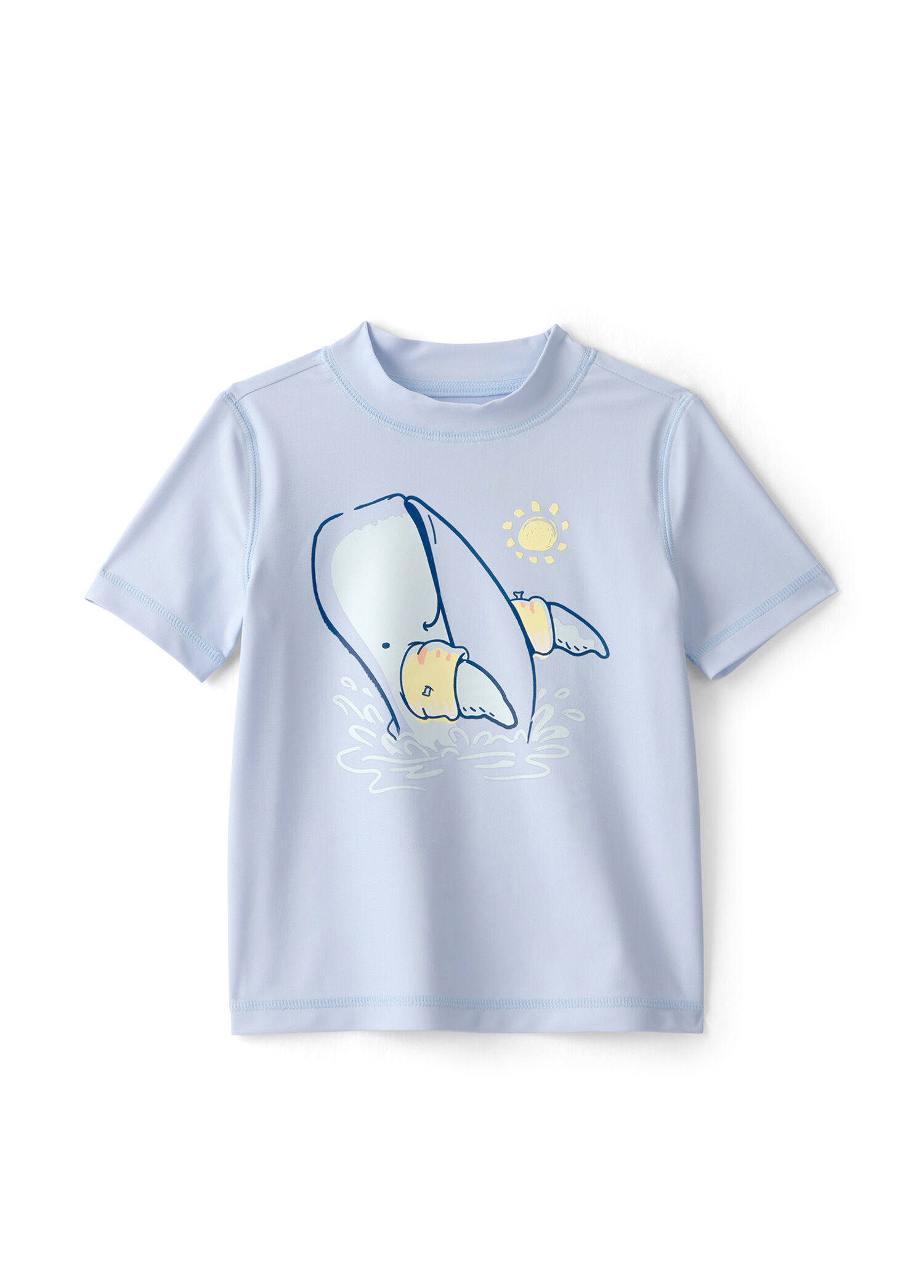 Blue Sunscreen Short Sleeve Boy's T-Shirt