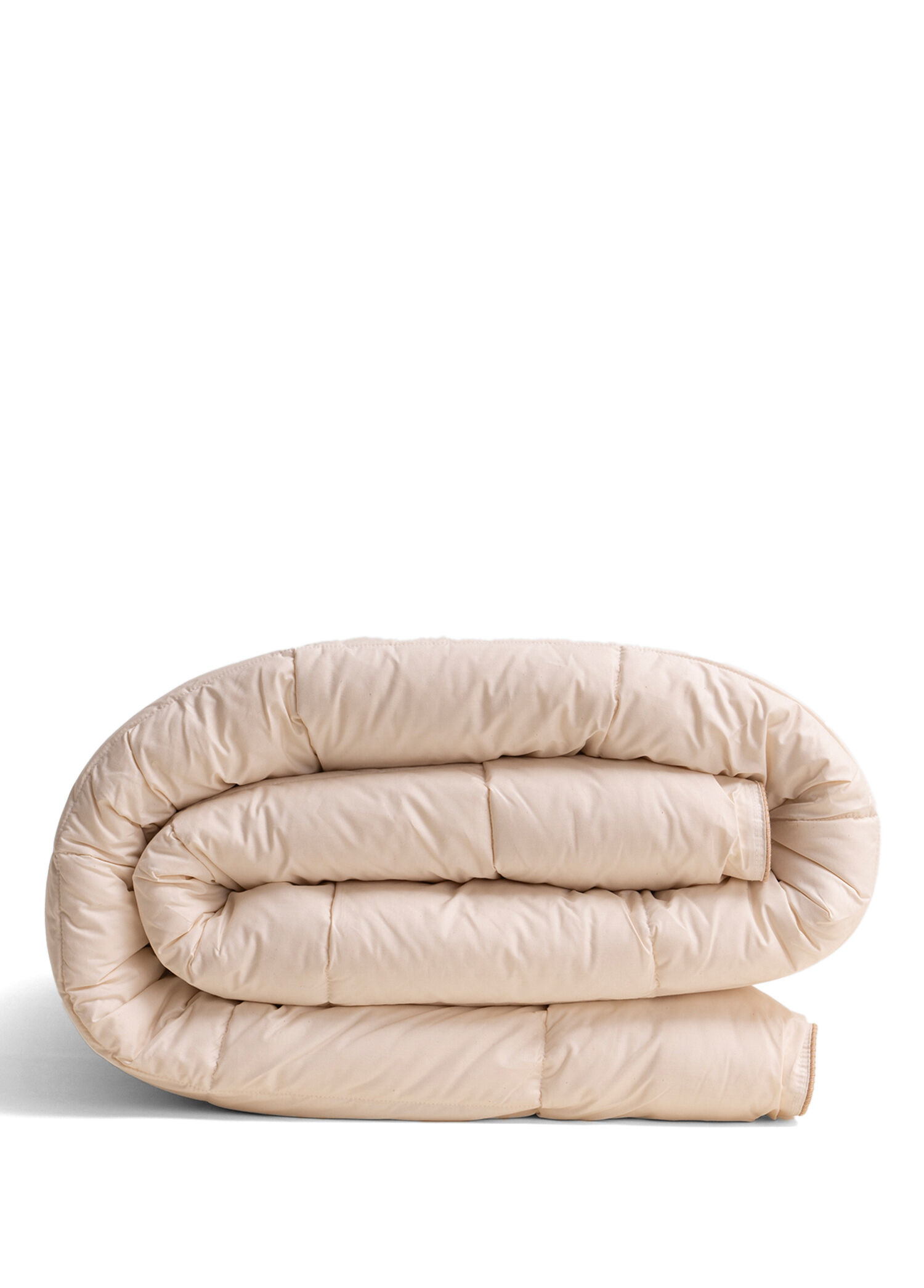 Wooly Pure Saf İngiliz Yünü Bej Tek Kişilik Yorgan