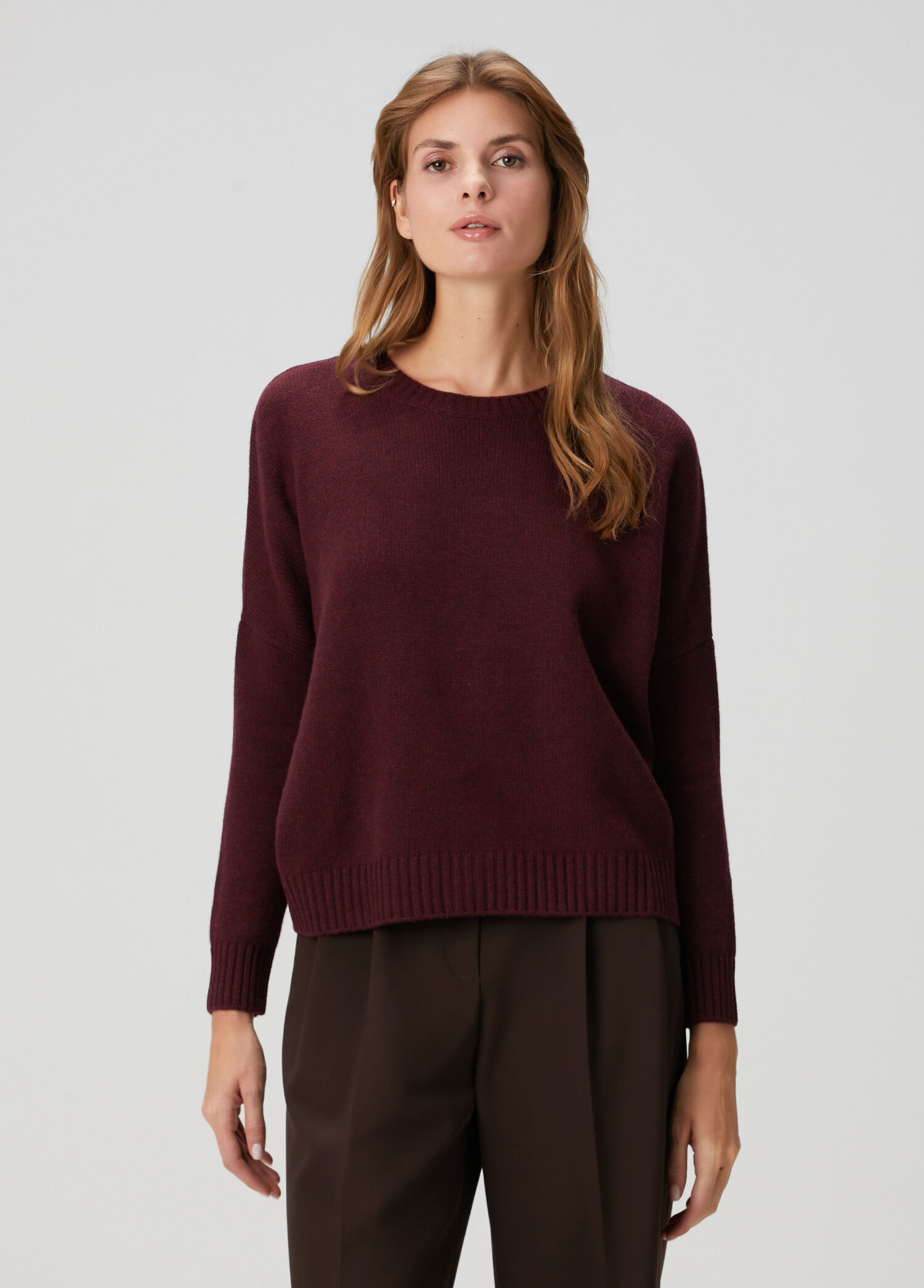 Kujten - Burgundy Cashmere Sweater