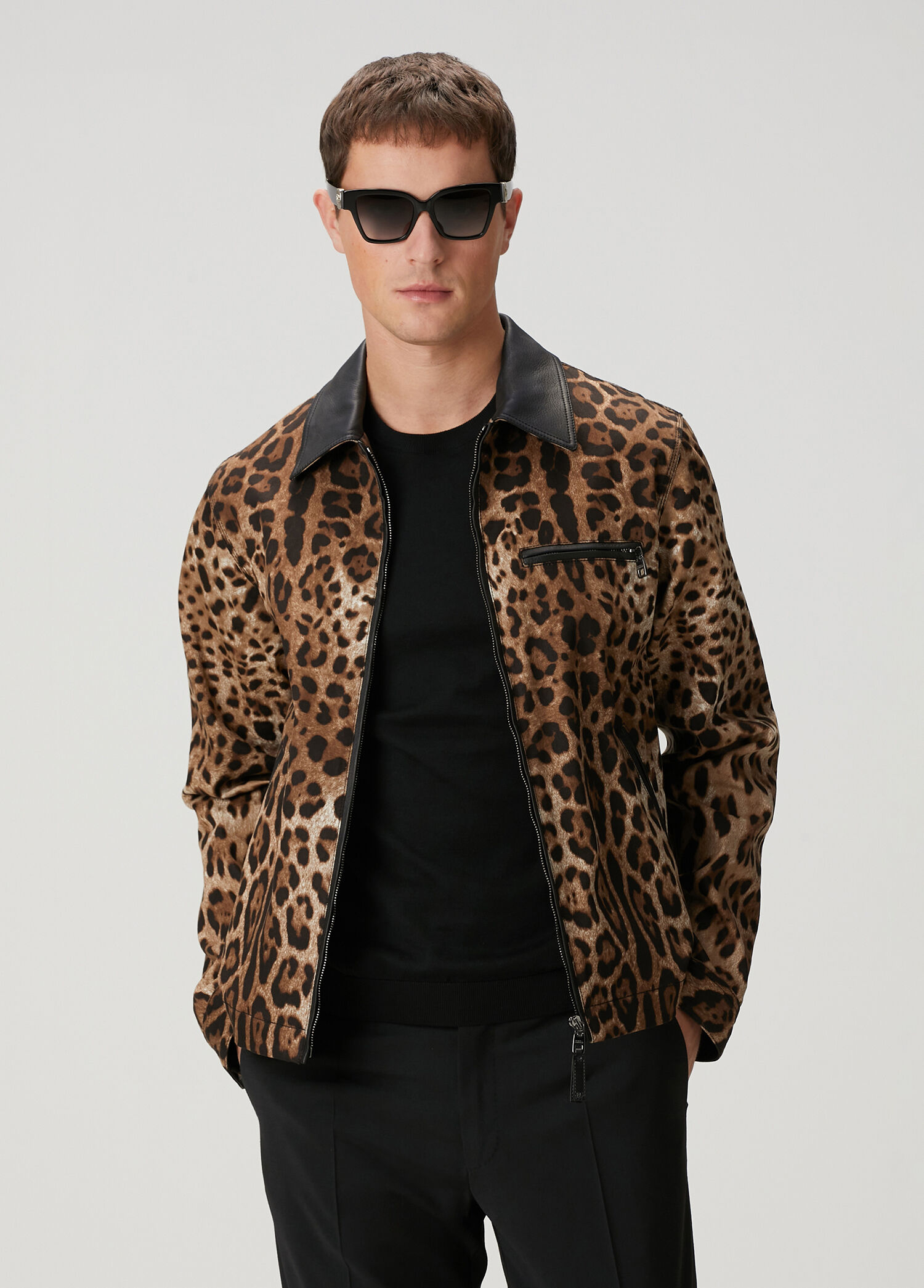 Dolce&Gabbana - Leopar Desenli Ceket - Leopar