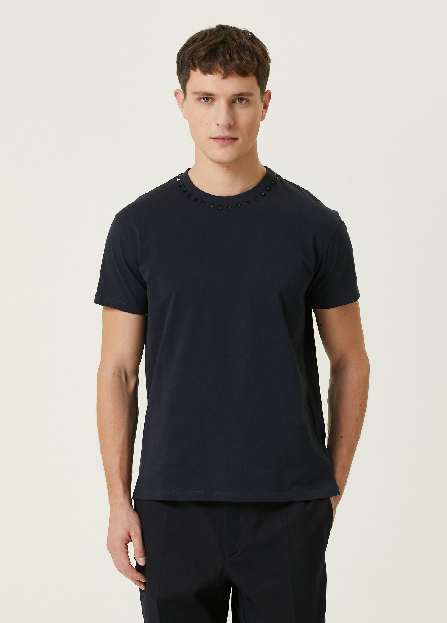 Rockstud Lacivert T-shirt