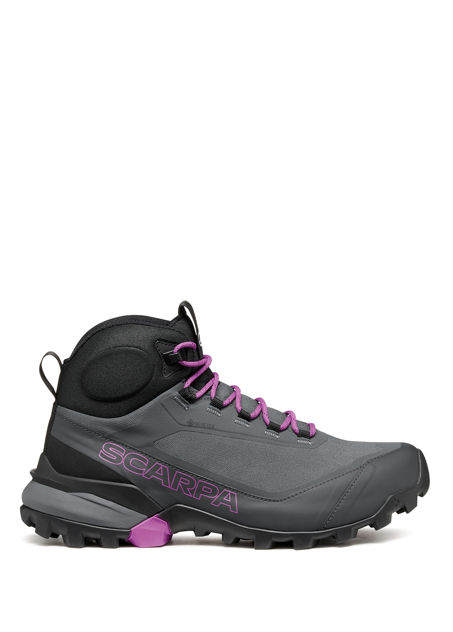 P Scarpa Ribelle Cross 2 Mid Gore Tex Wmn Dark Gray Purple Womens Outdoor Boots