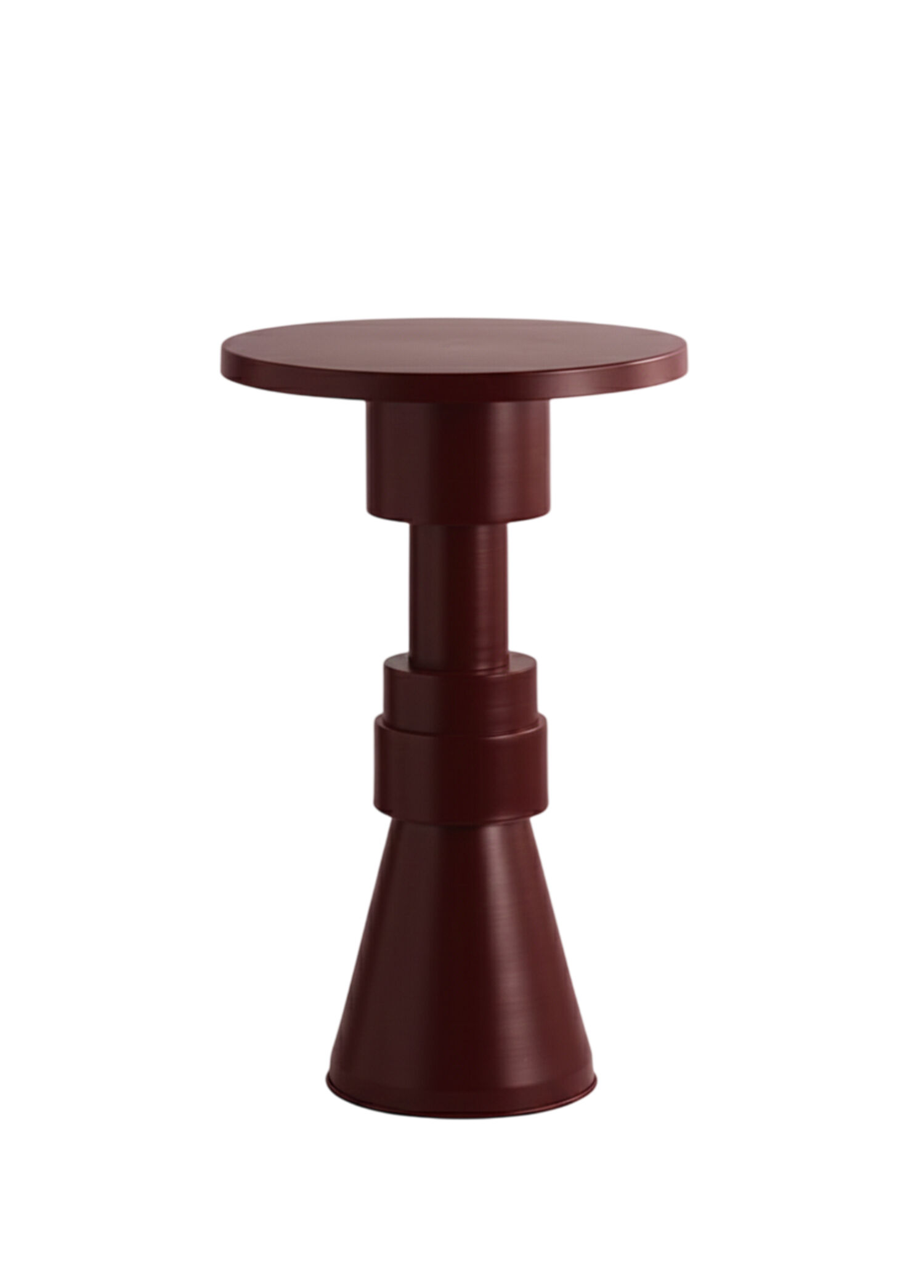 Chess Stand Bordo Metal Yan Sehpa