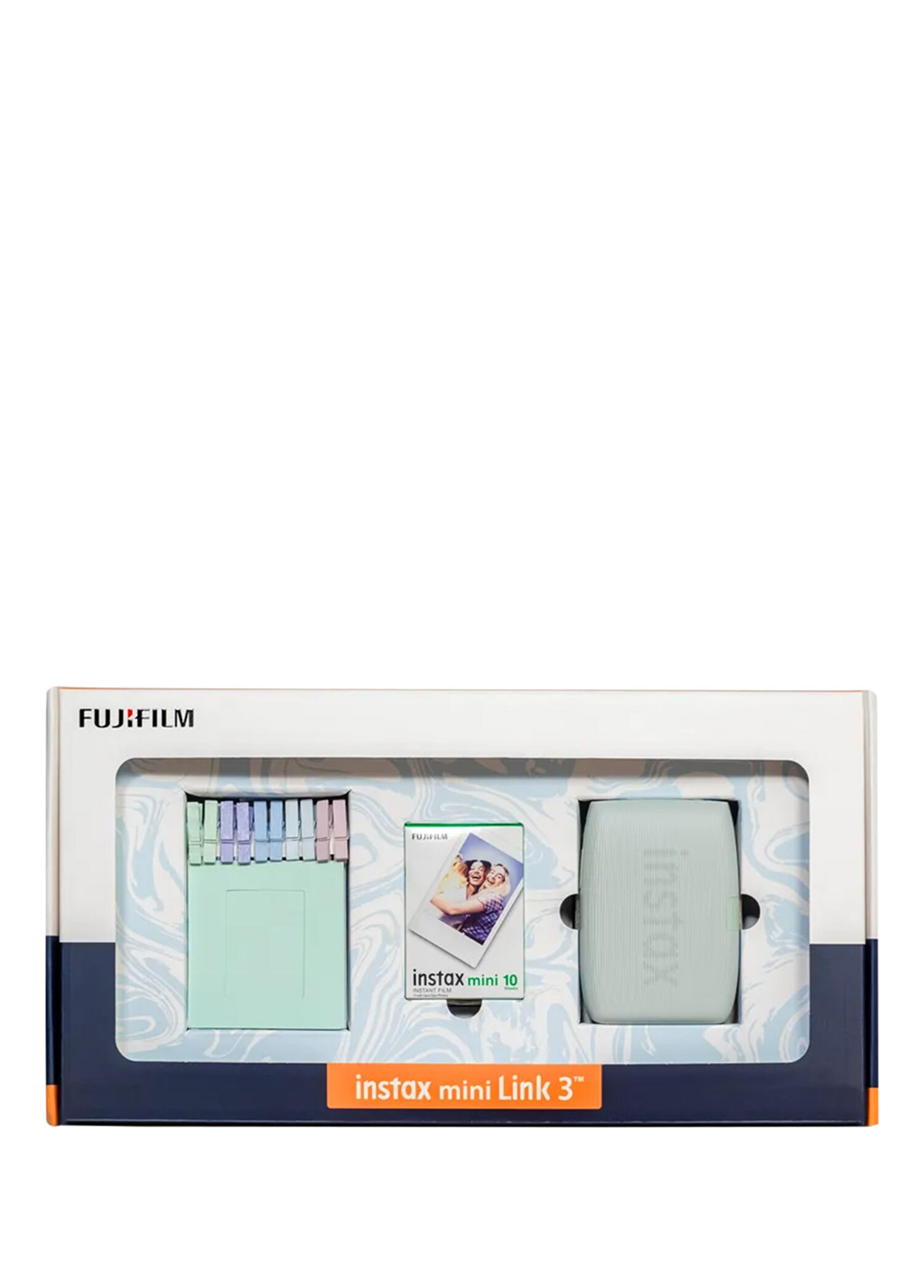 Instax Mini Link 3 Yeşil Akıllı Telefon Yazıcısı Bundle Box