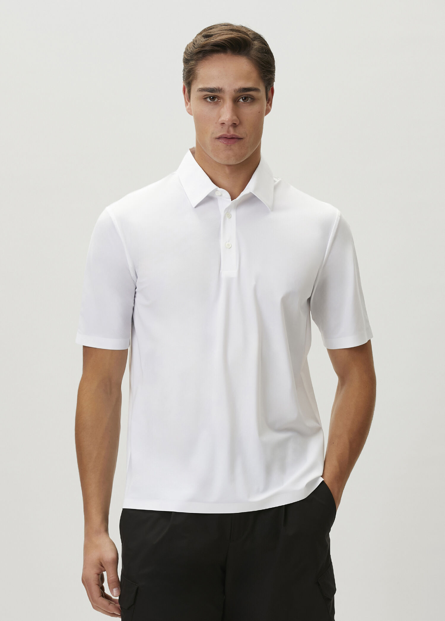 Beyaz Polo T-shirt