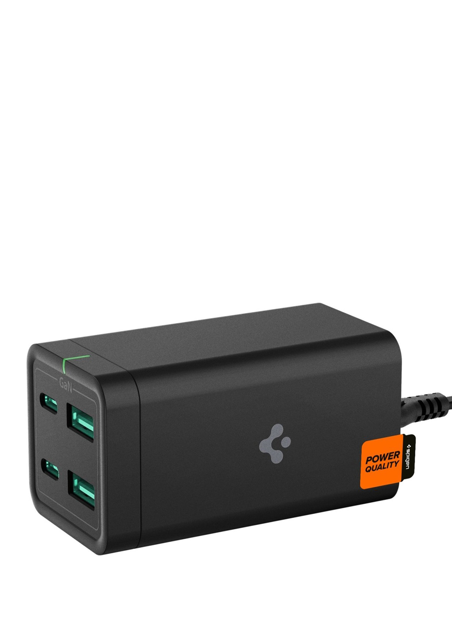 ArcDock Pro 65W 4 Port USB-C PD 3.0 Gallium Nitride Macbook Uyumlu Hub Black Hızlı Masaüstü Şarj İstasyonu