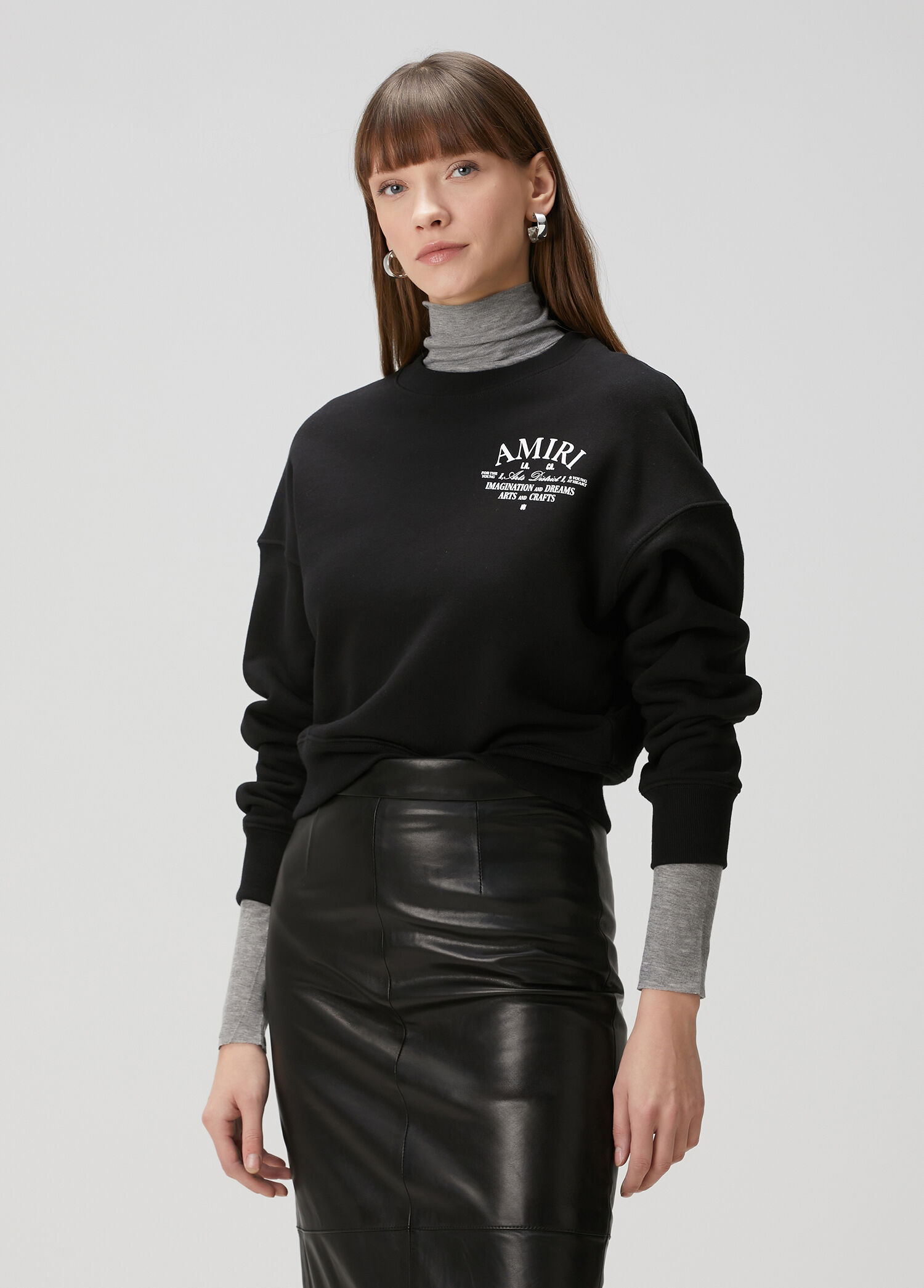 Arts District Siyah Sweatshirt