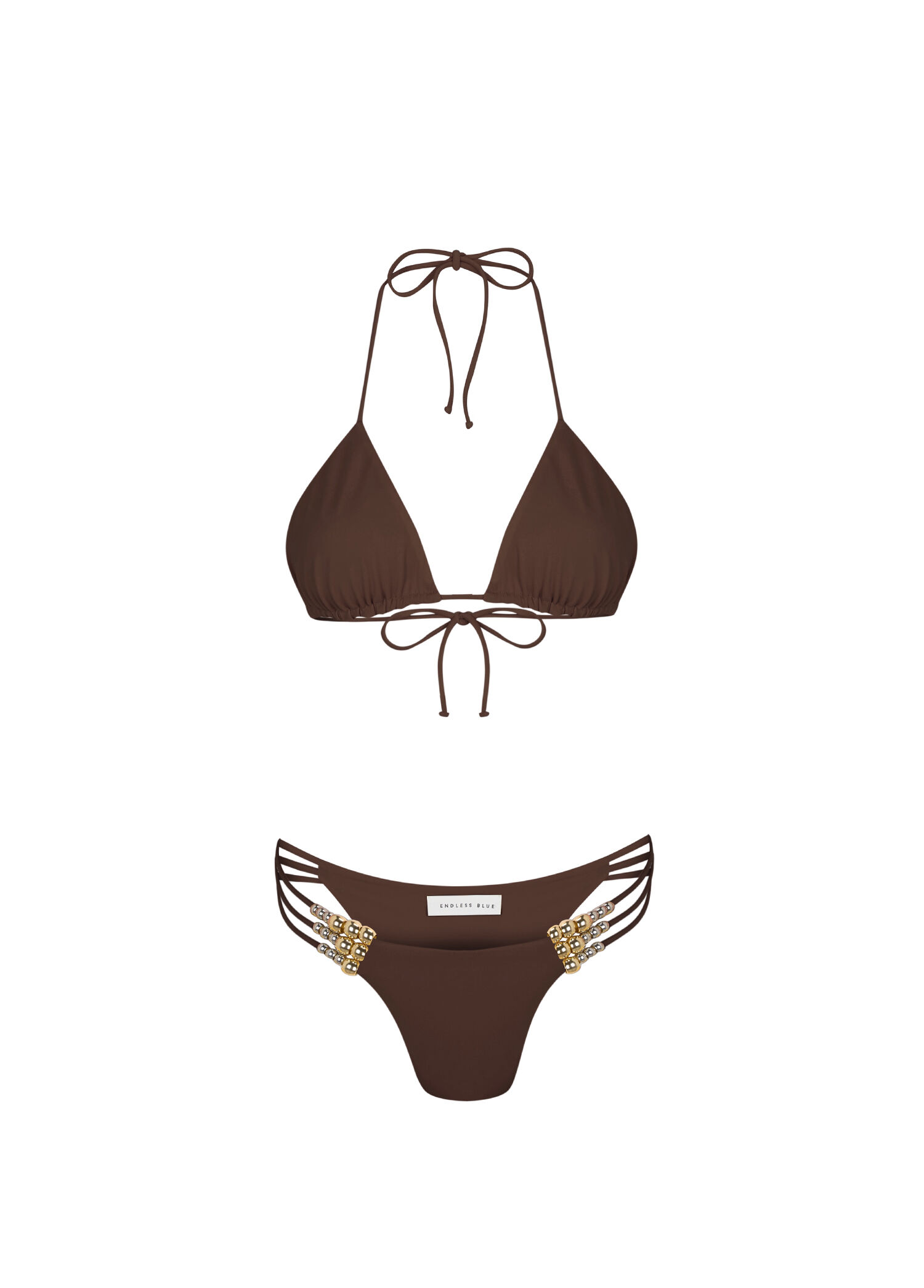 Sun Drops Kendall Kahverengi Kadın Bikini Takımı