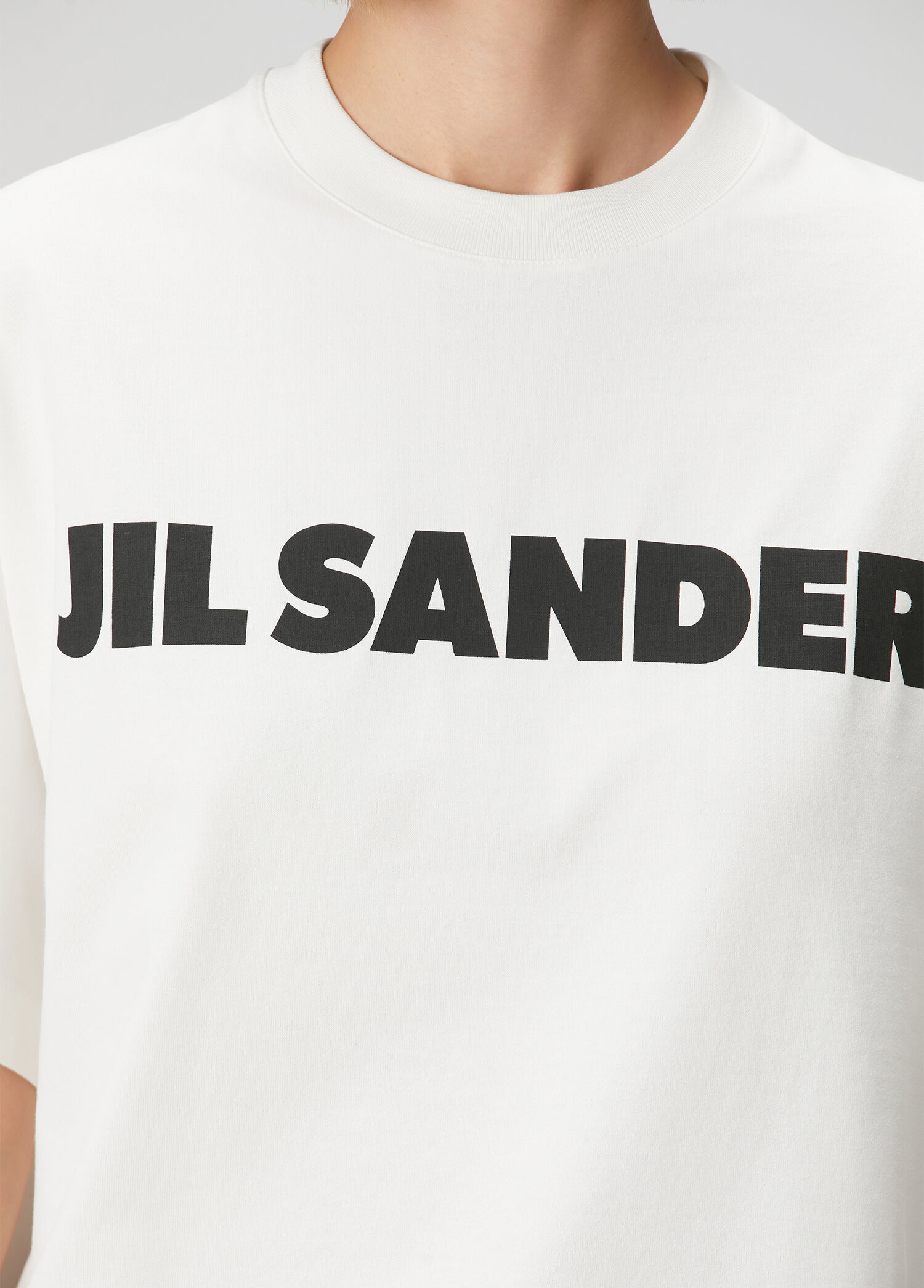 Jil Sander Beyaz Kadın Beyaz Logolu T-shirt 1879564 | Beymen