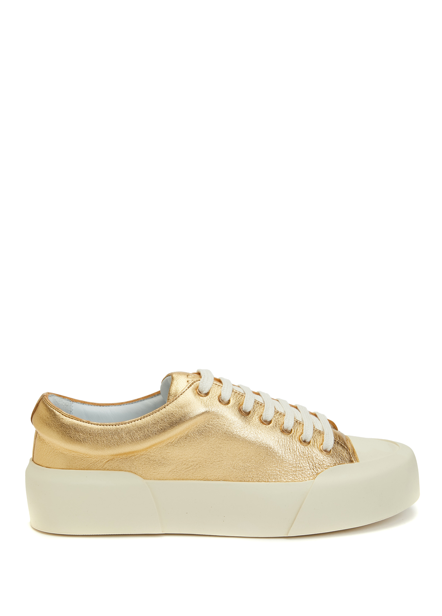 Gold Kadın Deri Sneaker