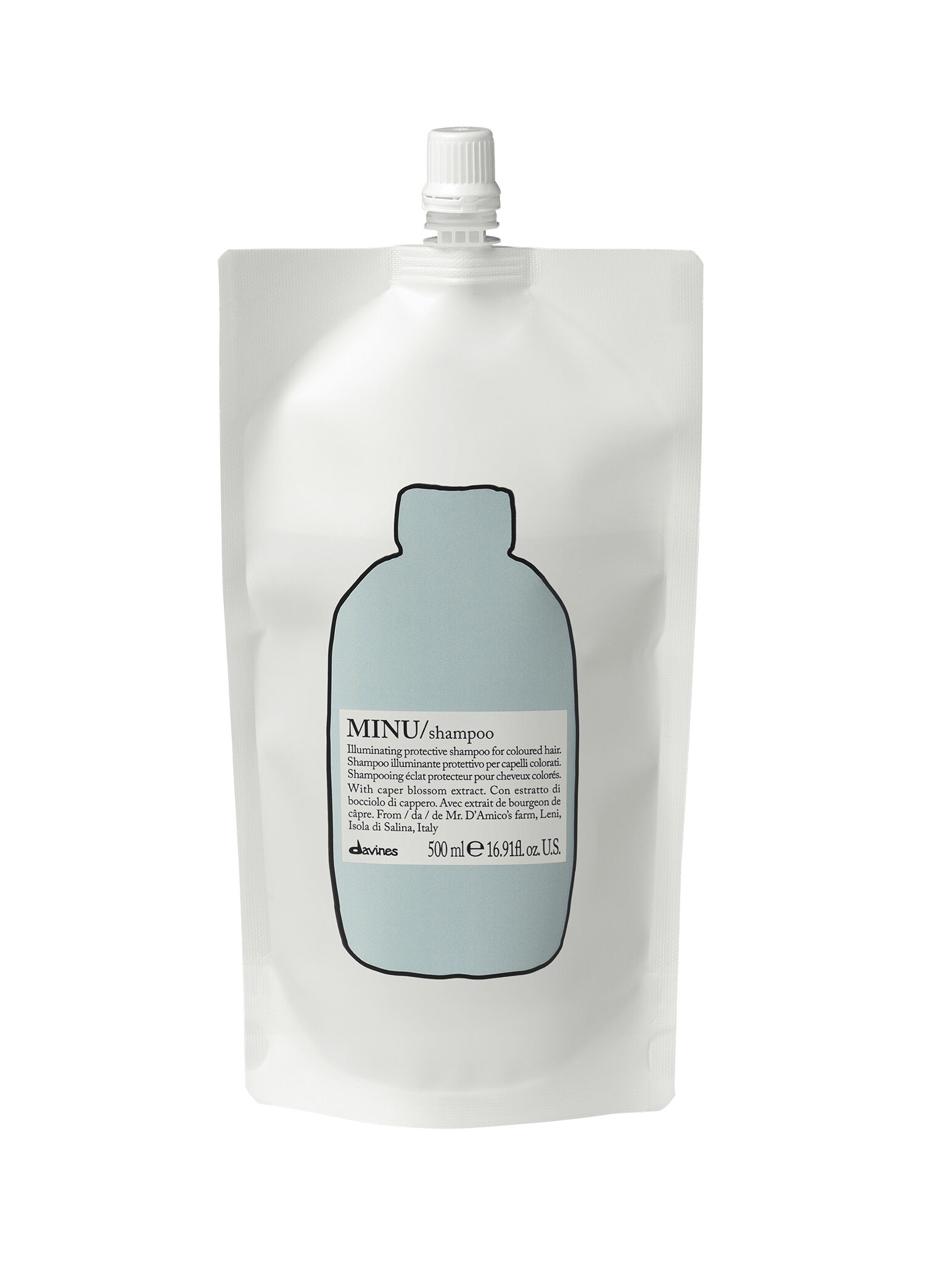 Minu Shampoo Refill Boyalı Saçlar için Bakım Şampuanı 500 ml