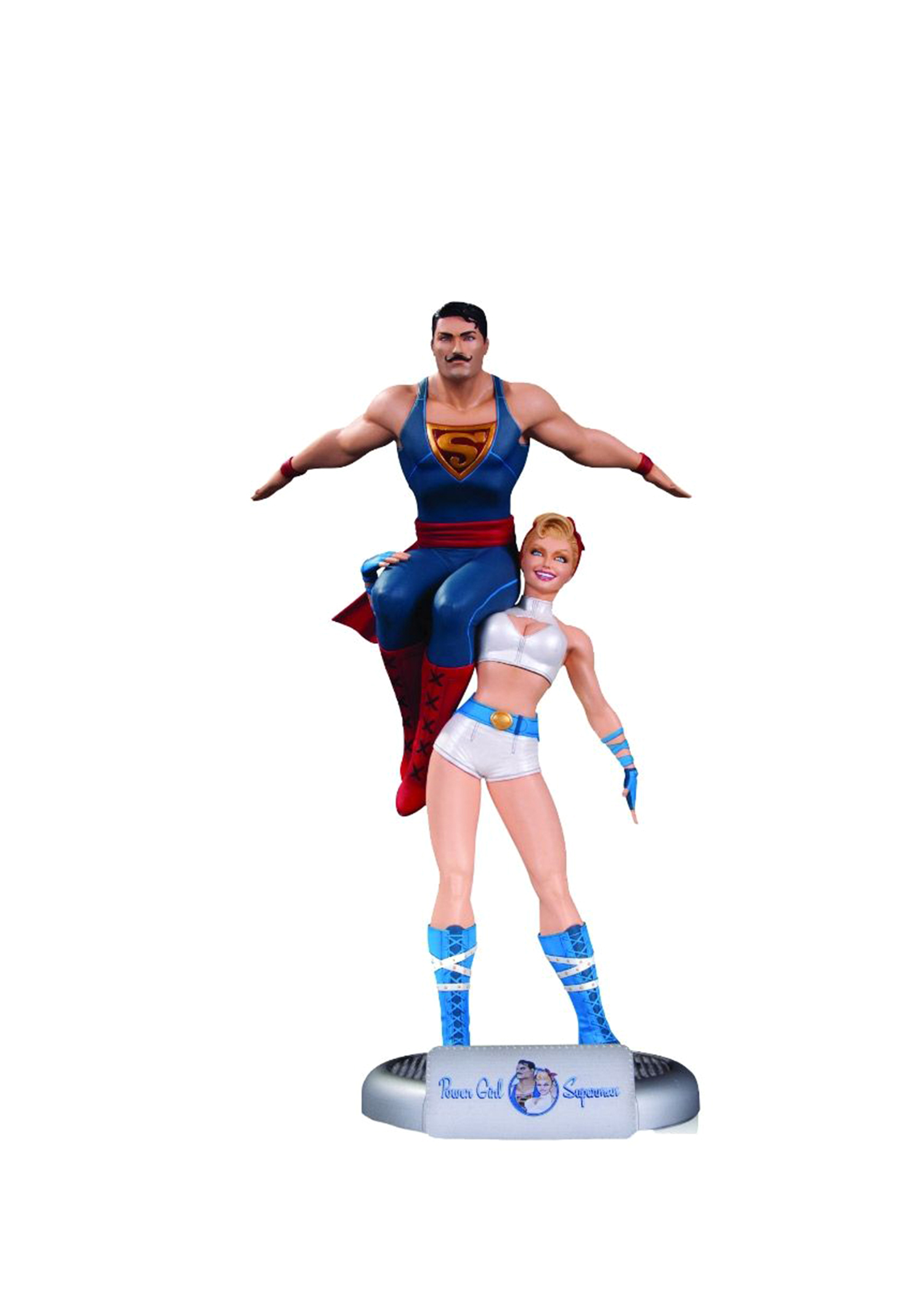 Bombshells Powergirl Superman Statue Heykel